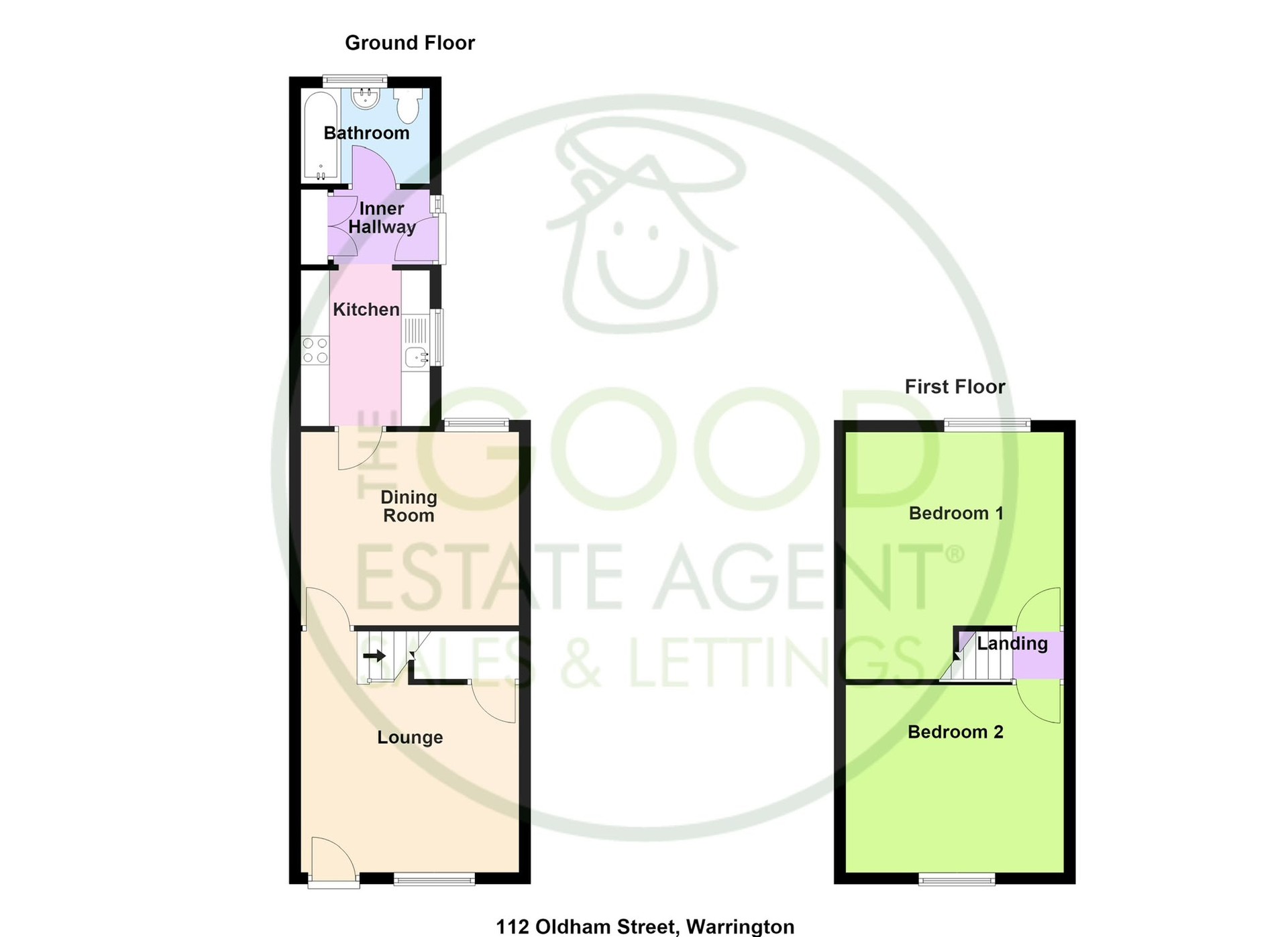 112, Oldham Street, Warrington floorplan
