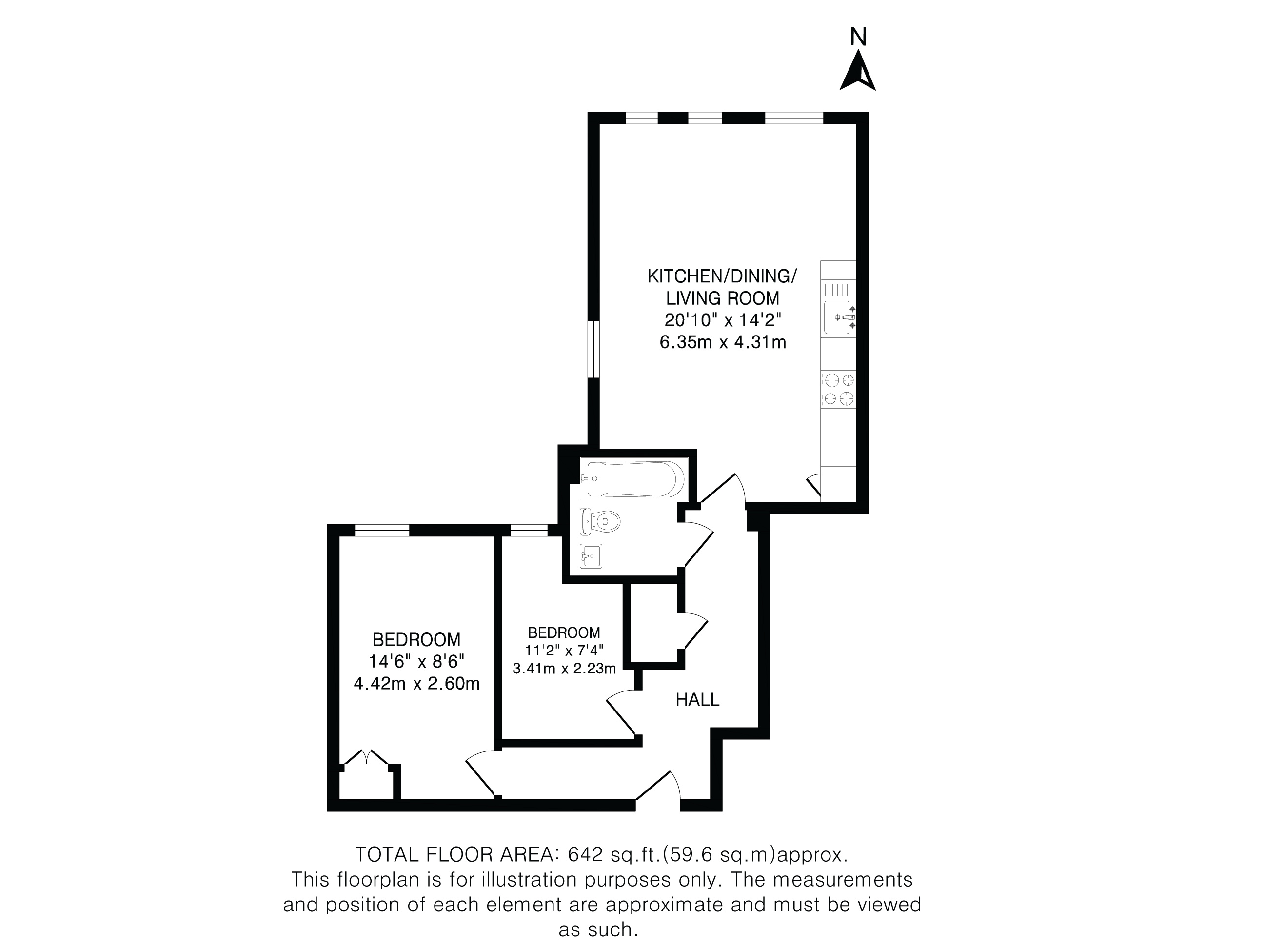 Old Park Road, Hitchin floorplan
