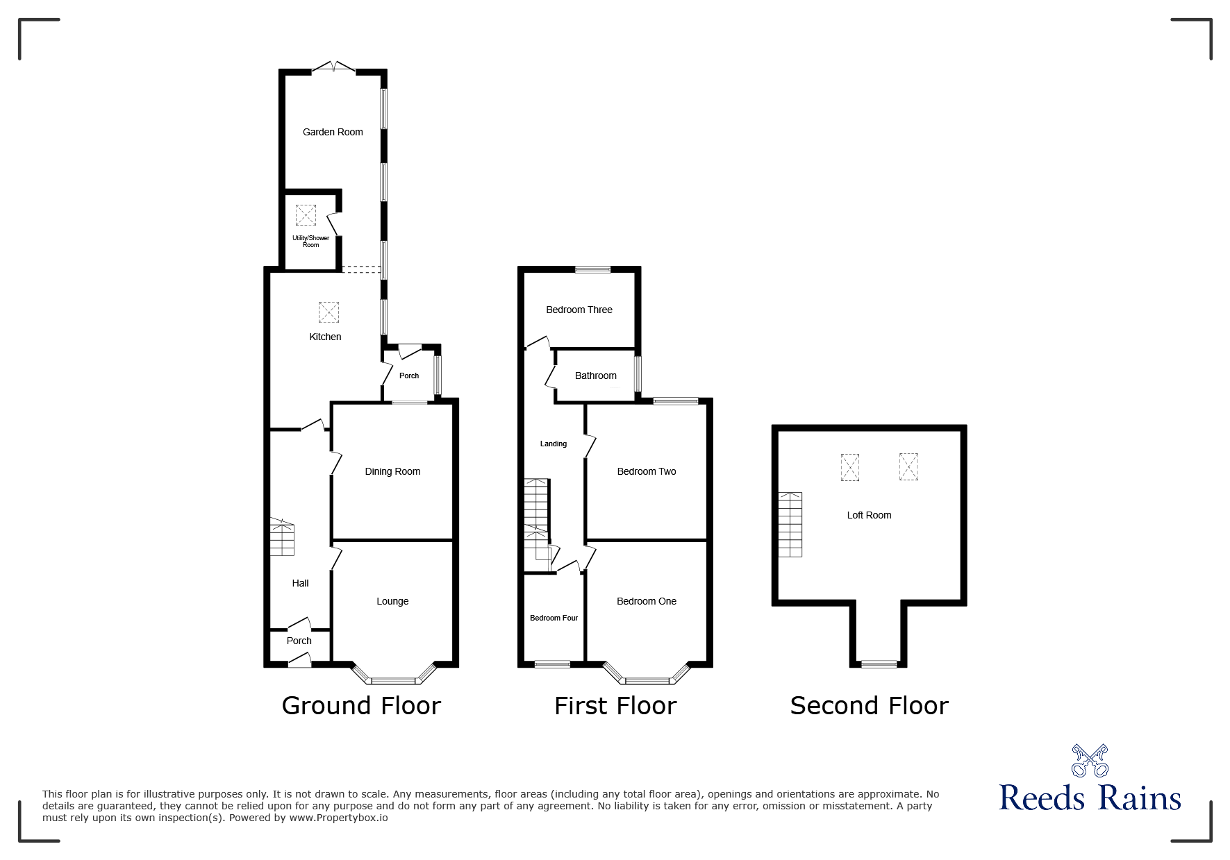 60, Sheffield Road, Glossop floorplan