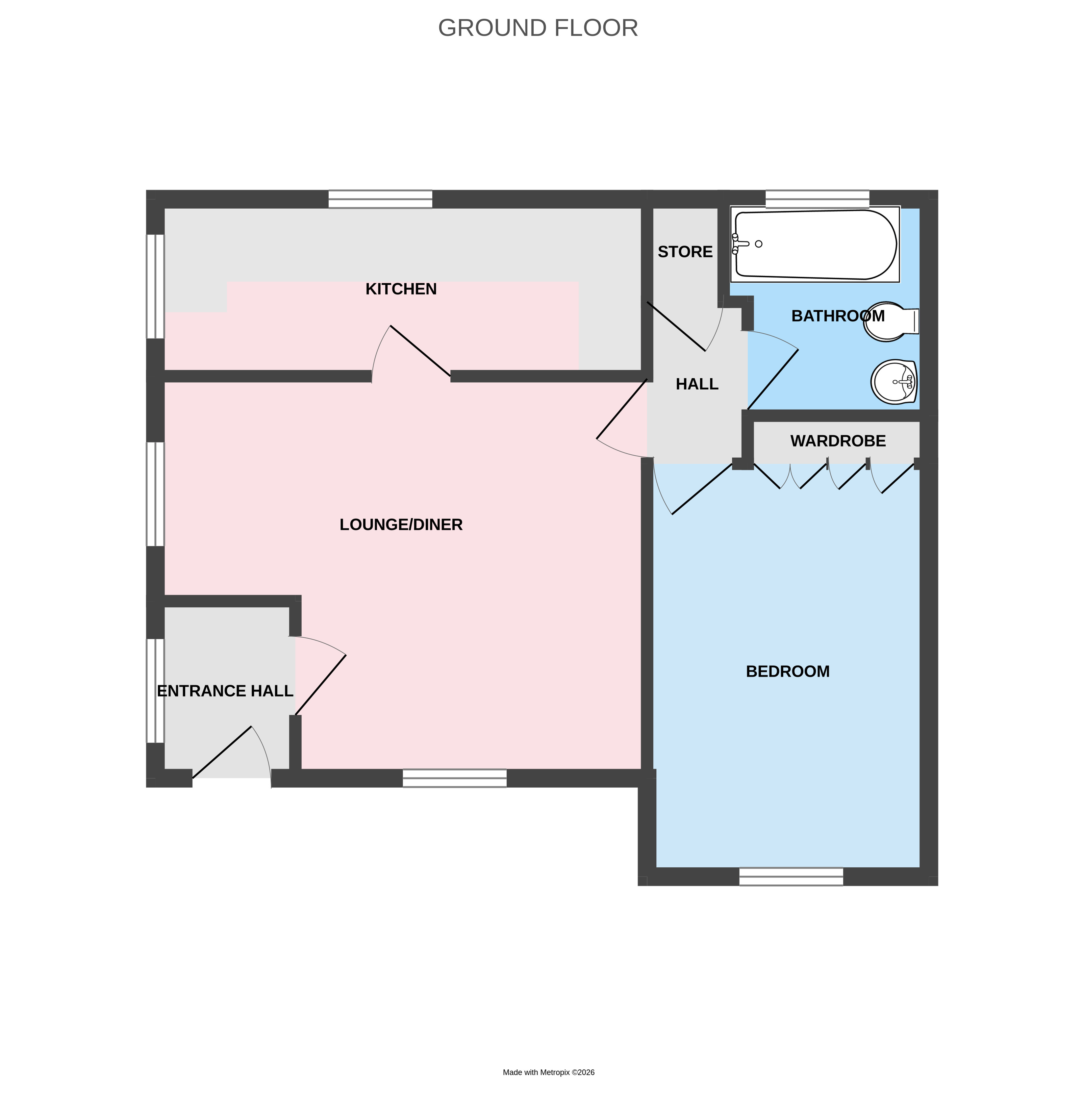 6, Haygate Court, Wellington floorplan