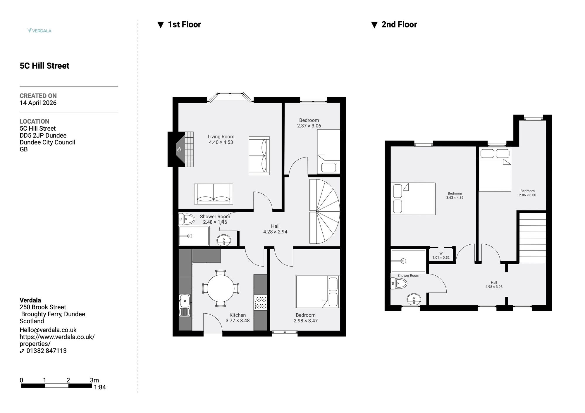 5c Hill Street, Dundee floorplan