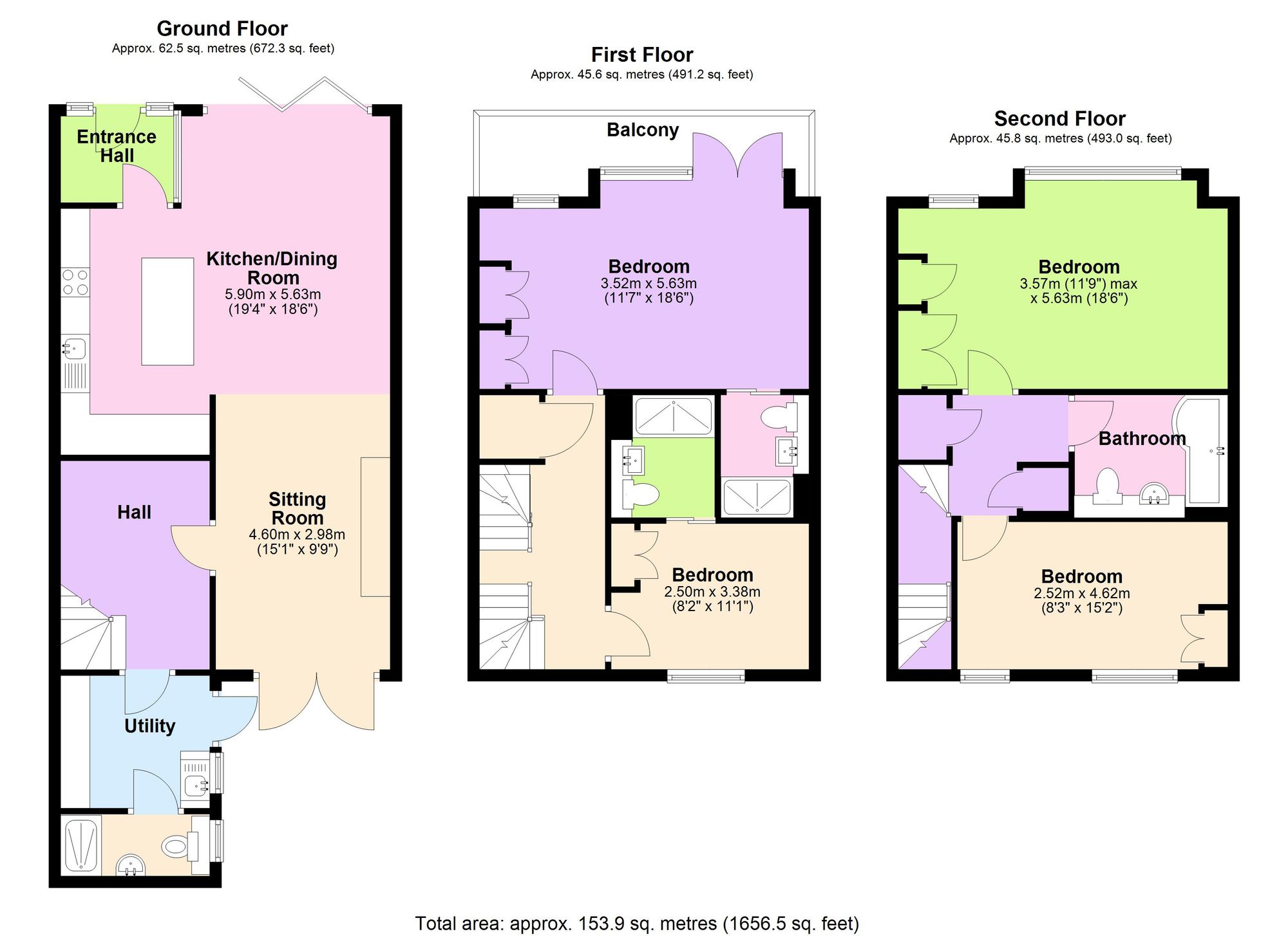 The Sands Marine Parade, Paignton floorplan