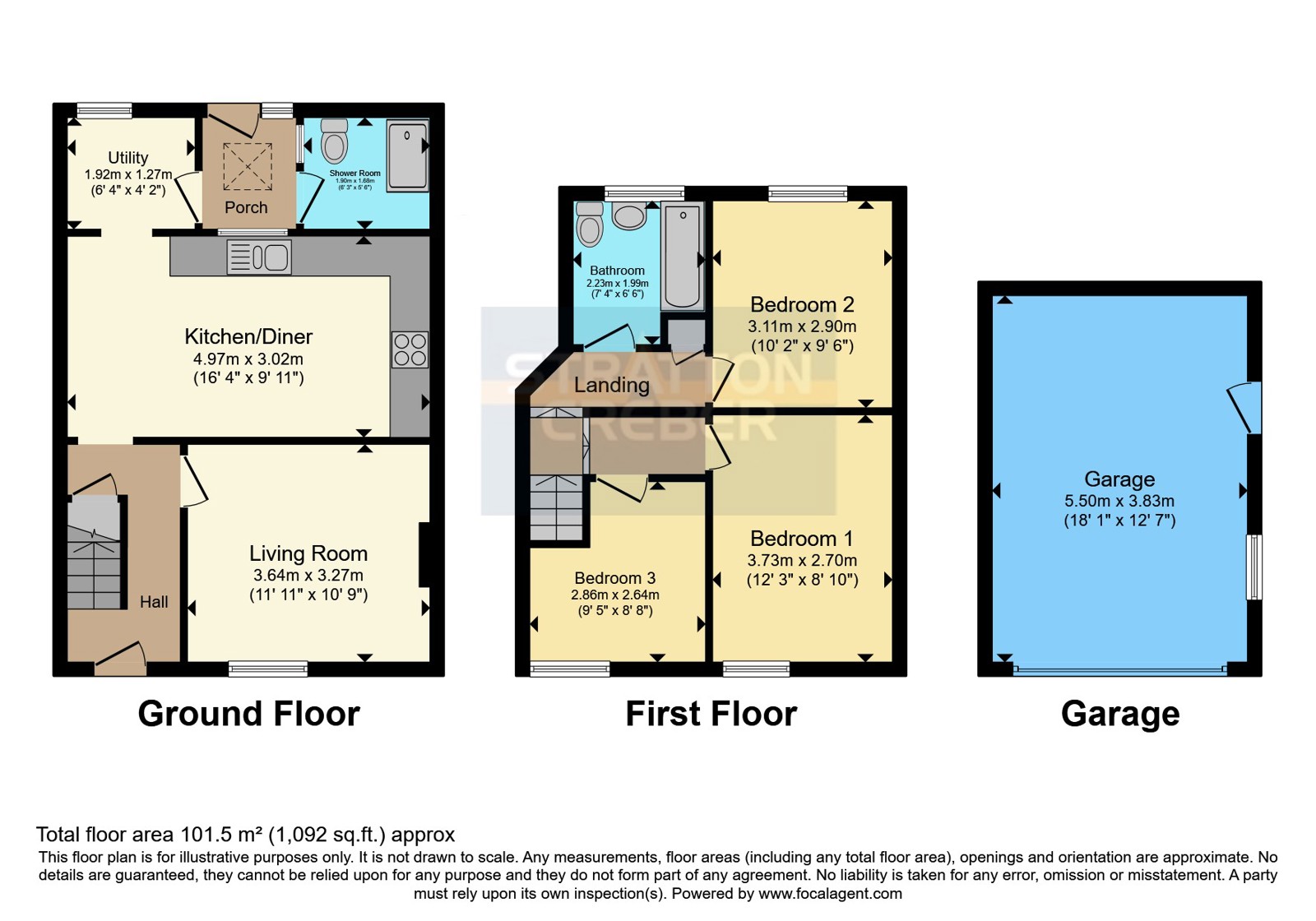 37, Pendarves Street, Camborne floorplan