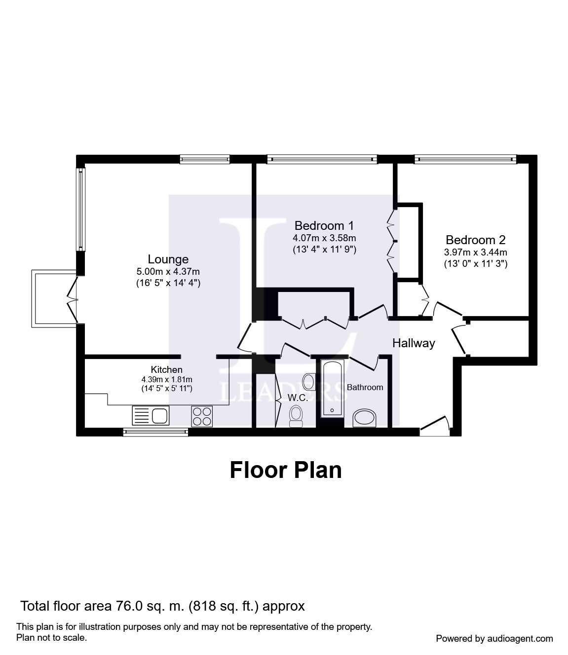 2 Bedrooms  to rent in Craigmore Tower, Guildford Road, Woking GU22