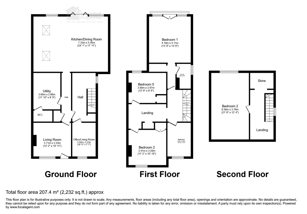10, Mill Lane, Kidderminster floorplan