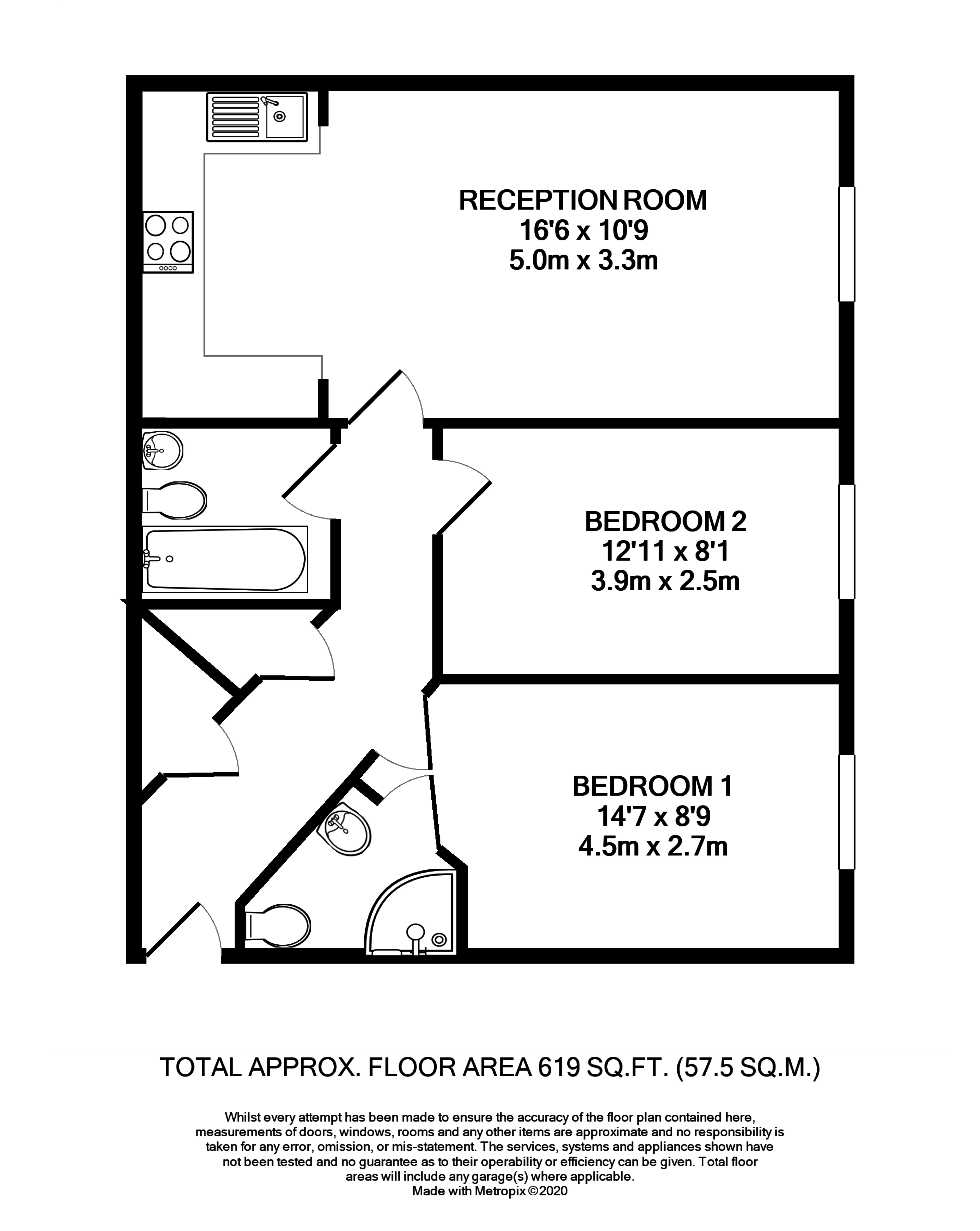 7, Arden Court, Nascot Wood floorplan