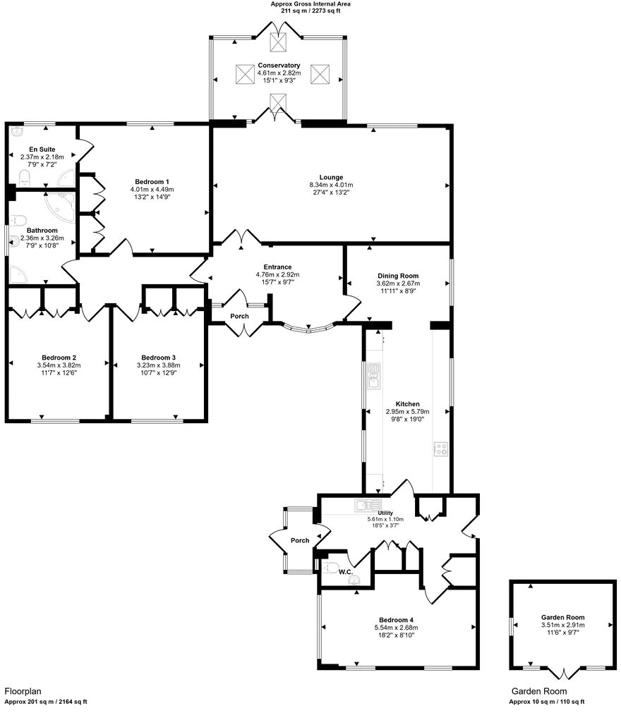 Templeton, Pembrokeshire floorplan