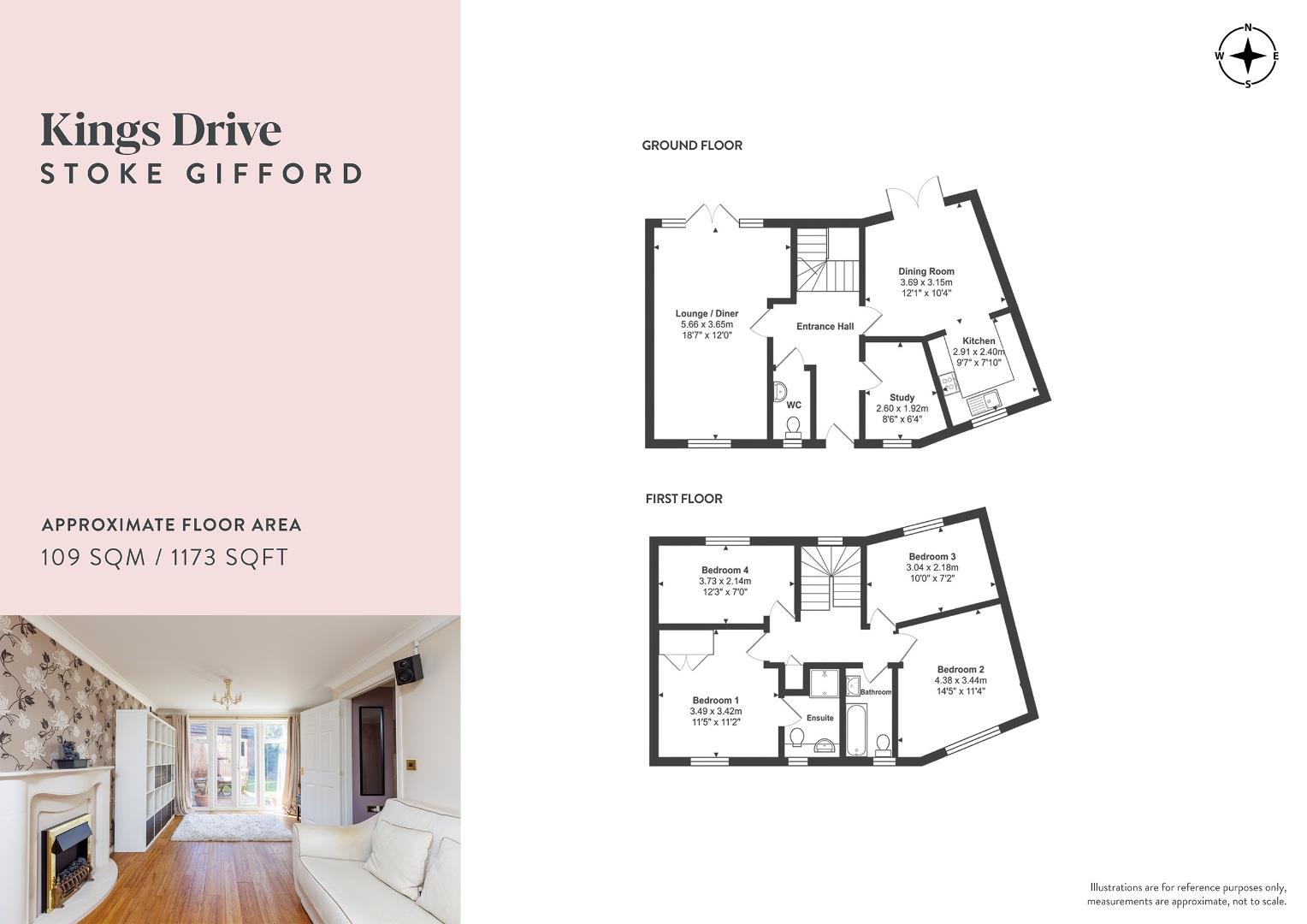 58, Kings Drive, Bristol floorplan
