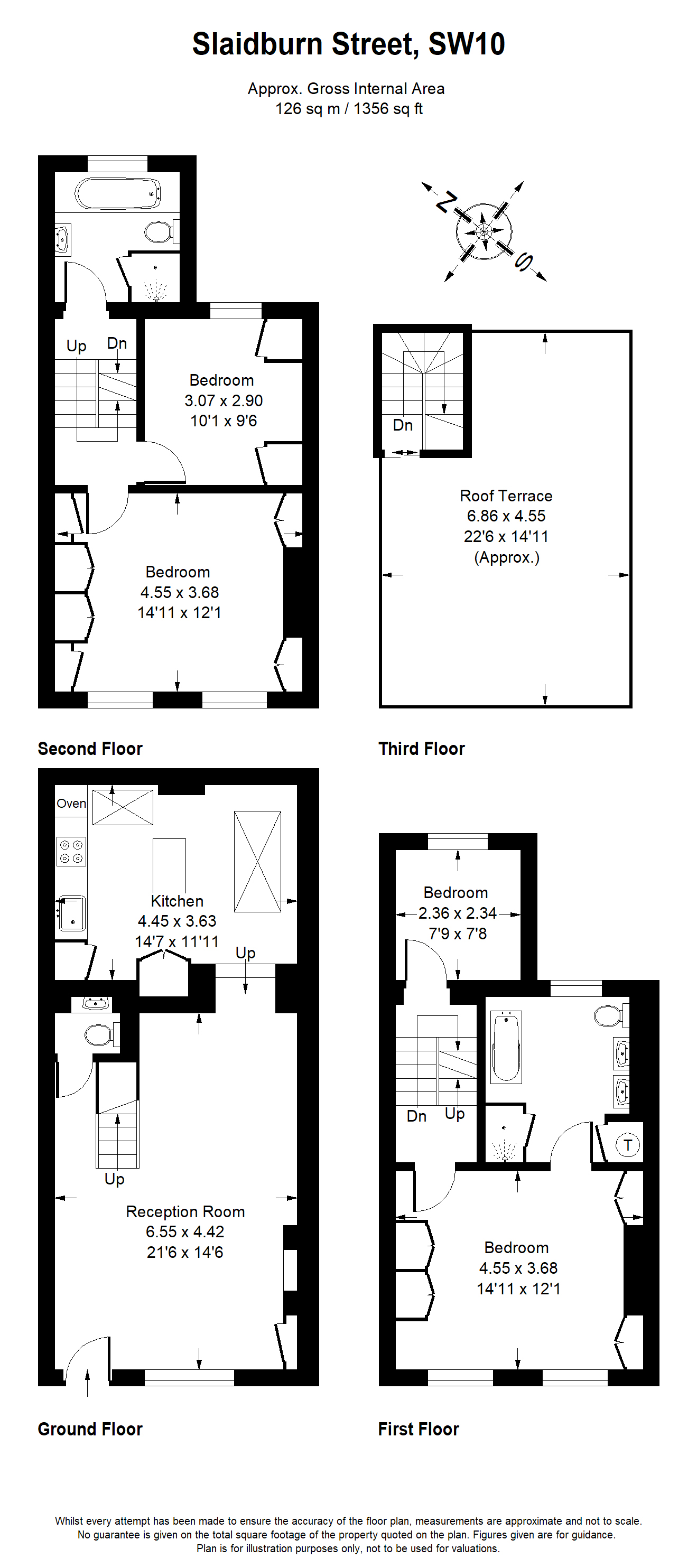 4 Bedrooms  to rent in Slaidburn Street, London SW10