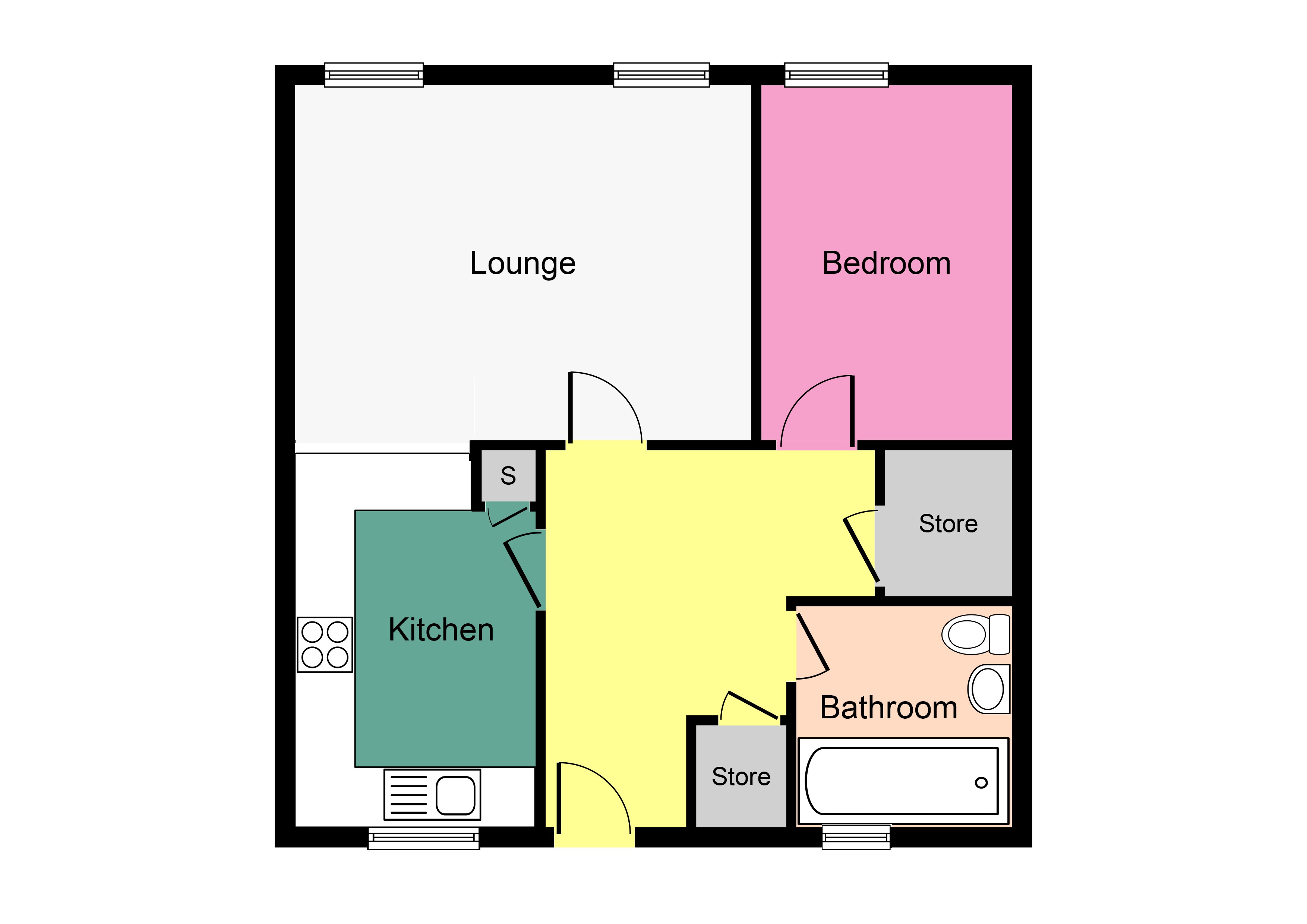 1 Bedrooms Flat for sale in Elmbank Street, Glasgow, Glasgow G2