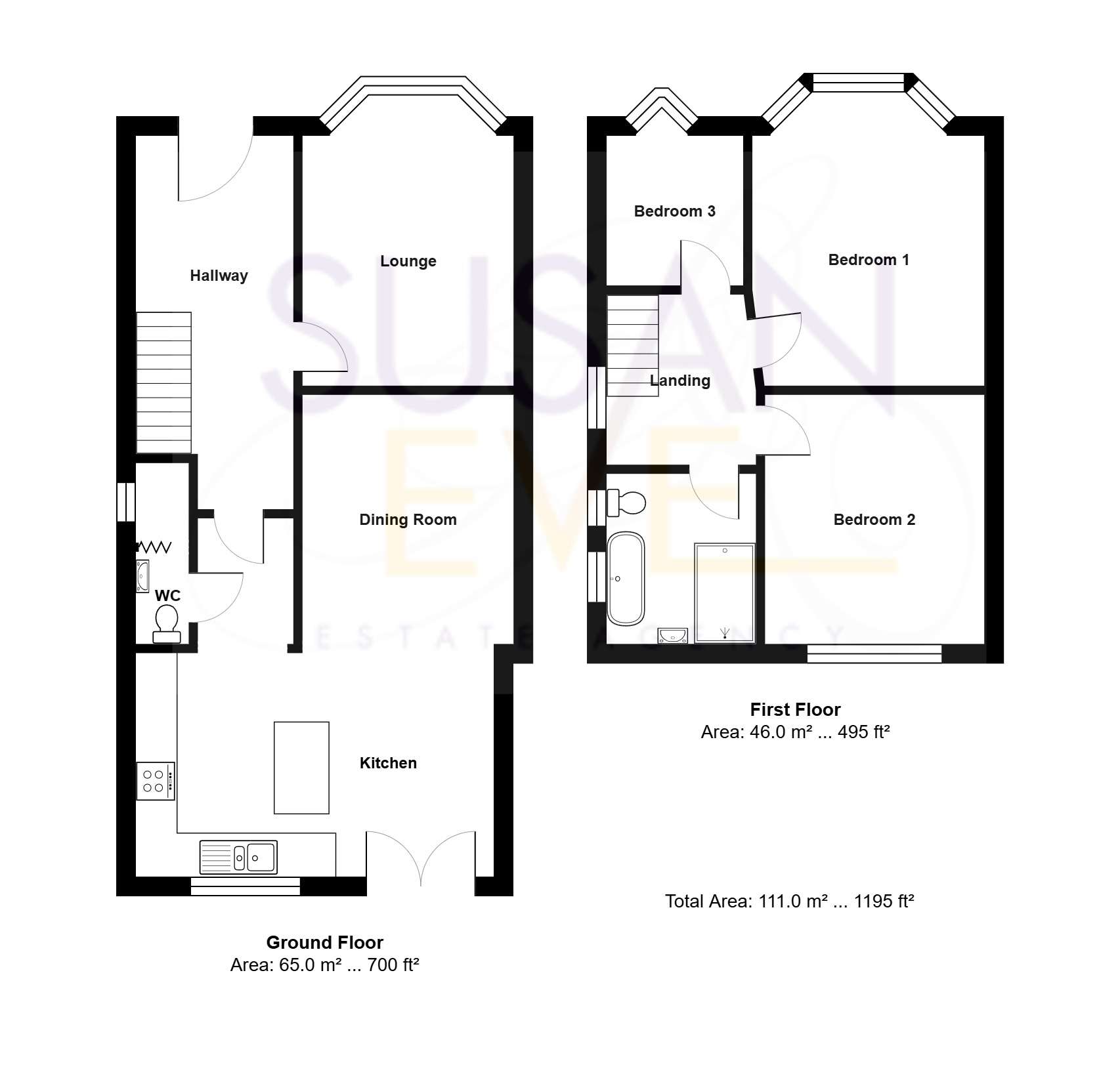 49, Carr Gate, Thornton Cleveleys floorplan
