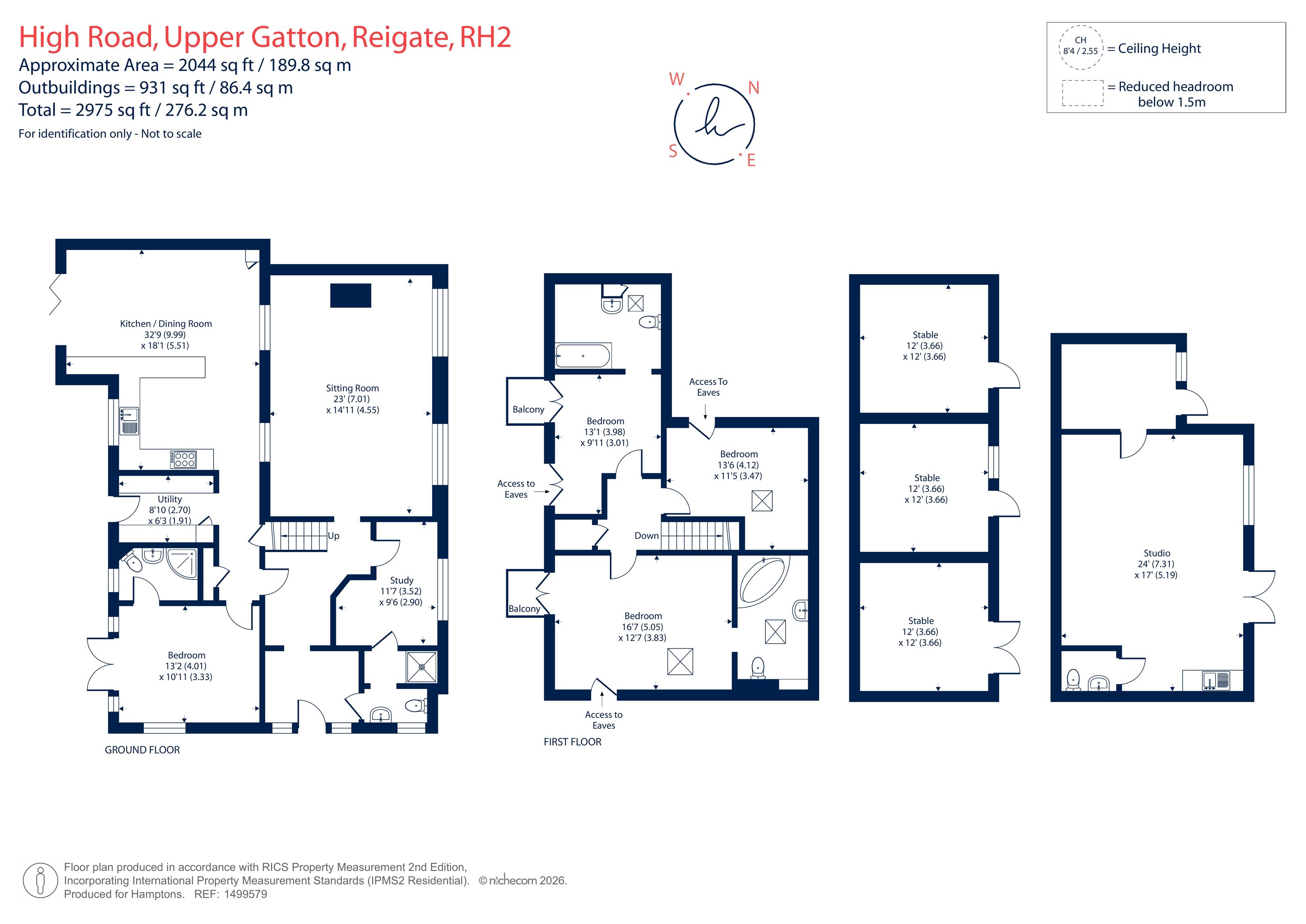 September Cottage, Upper Gatton, Reigate floorplan