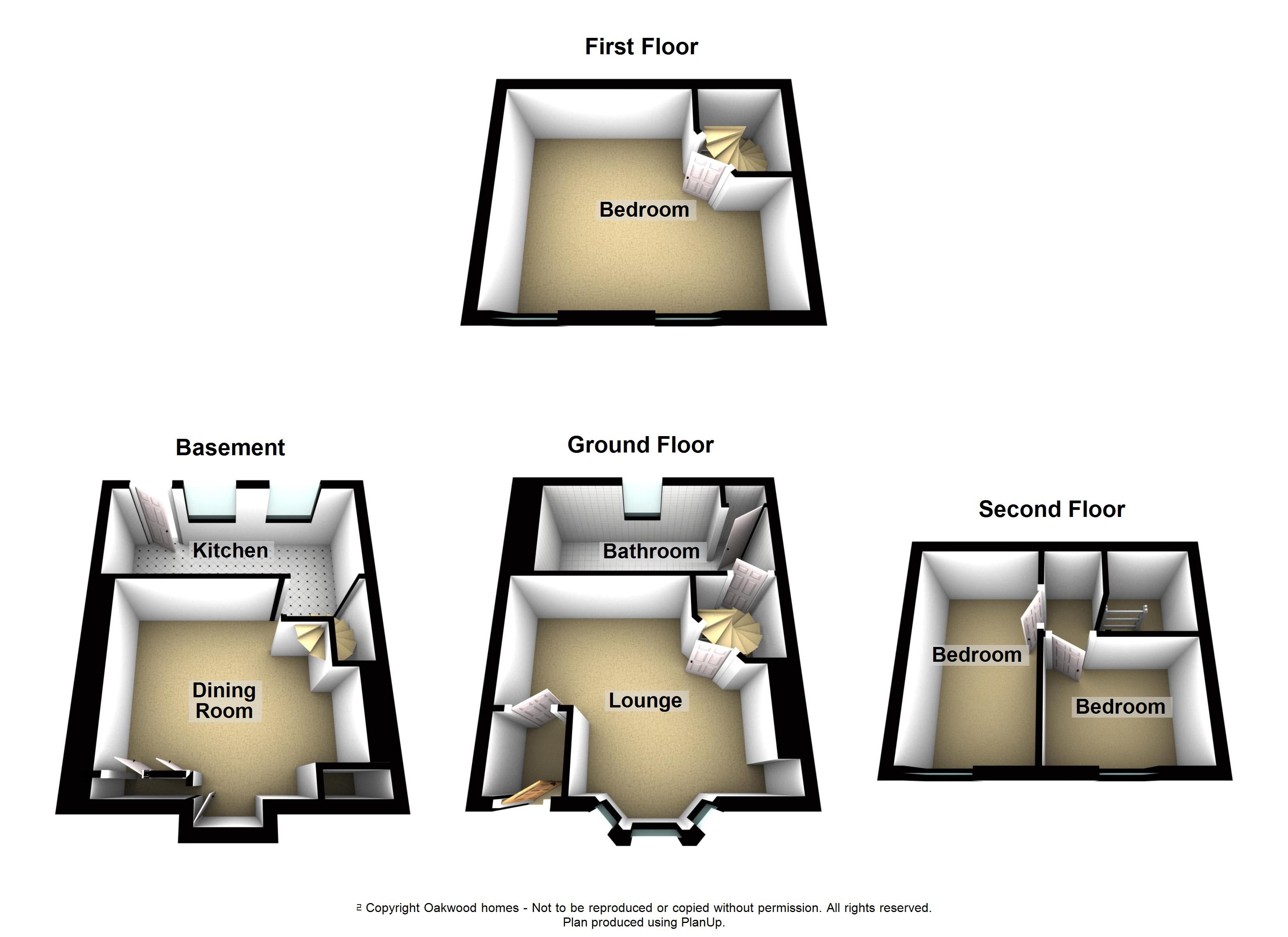 23, Charlotte Square, Margate floorplan