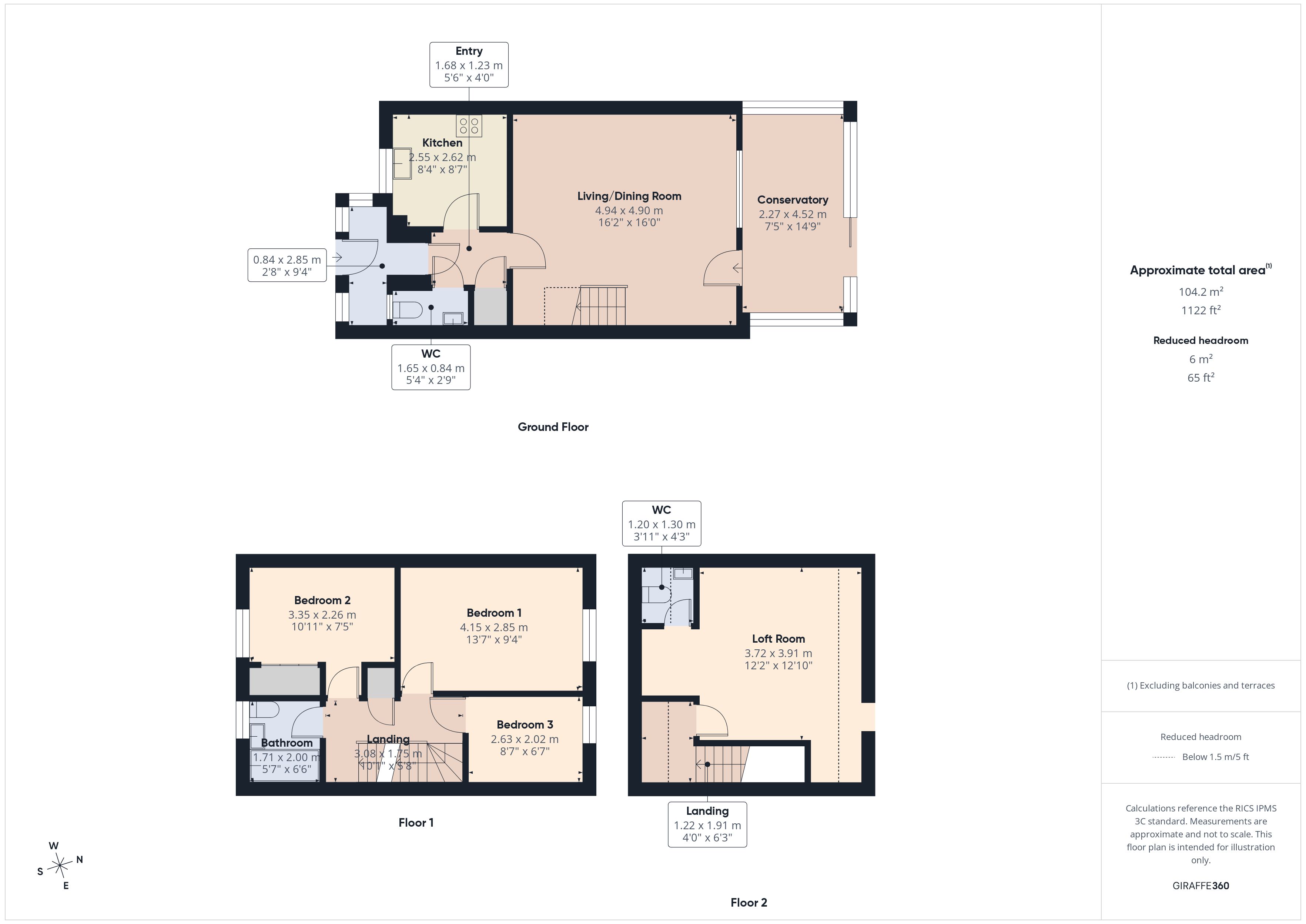364, Rochfords Gardens, Berkshire floorplan