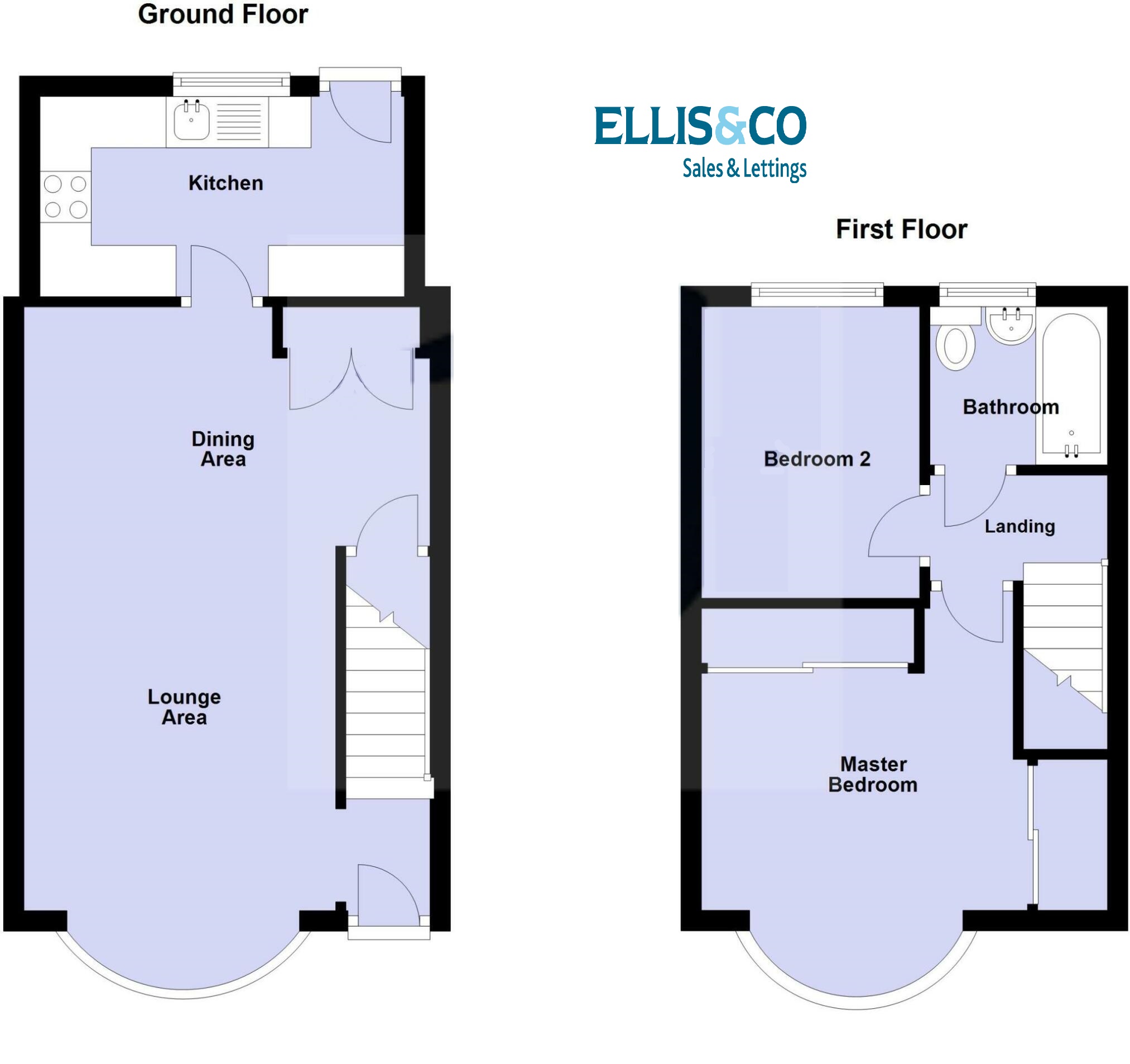 97, Lyndon Avenue, Kent floorplan