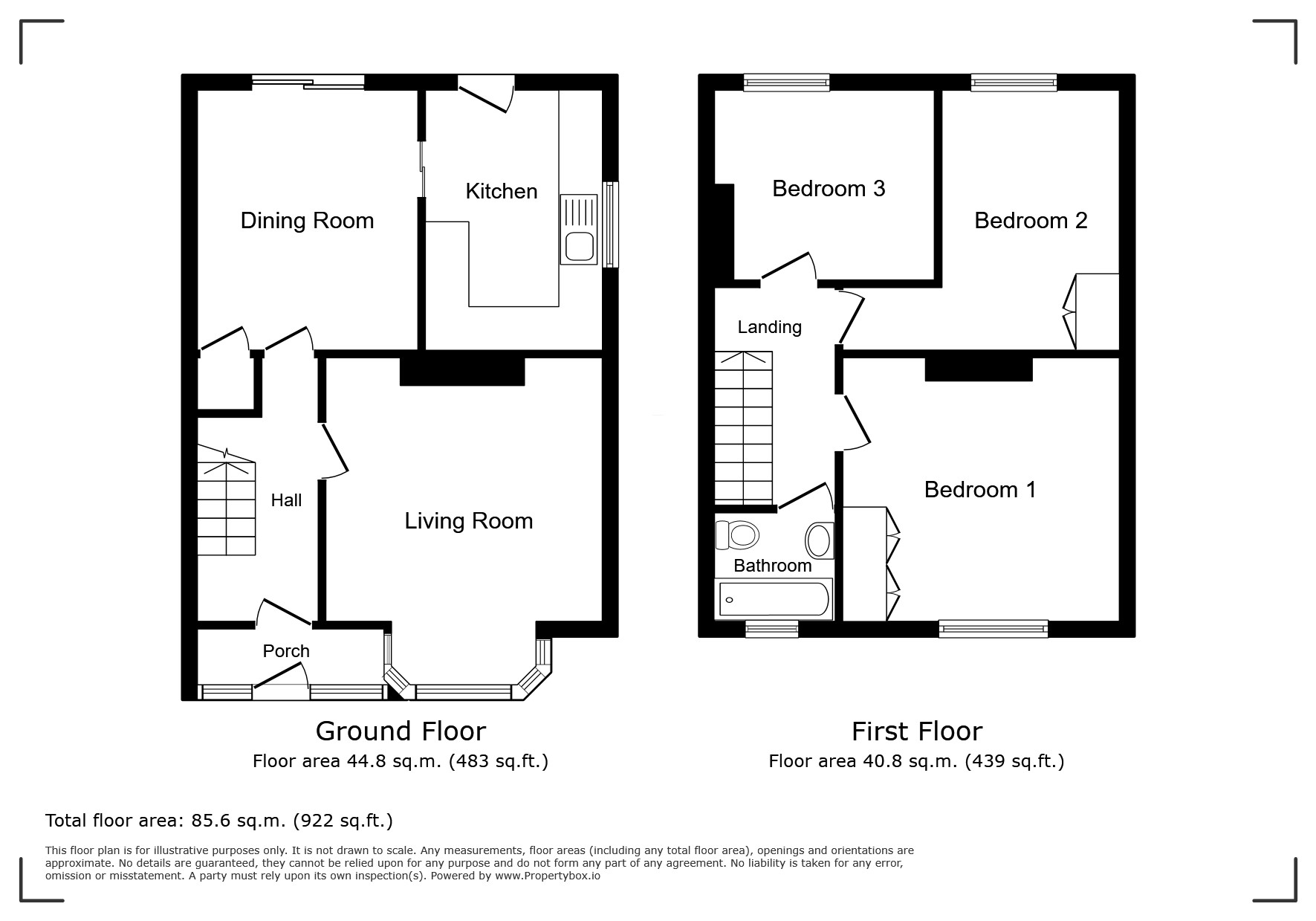 Cliff Hall Cottage,, Clayton Road, Isle of Wight floorplan