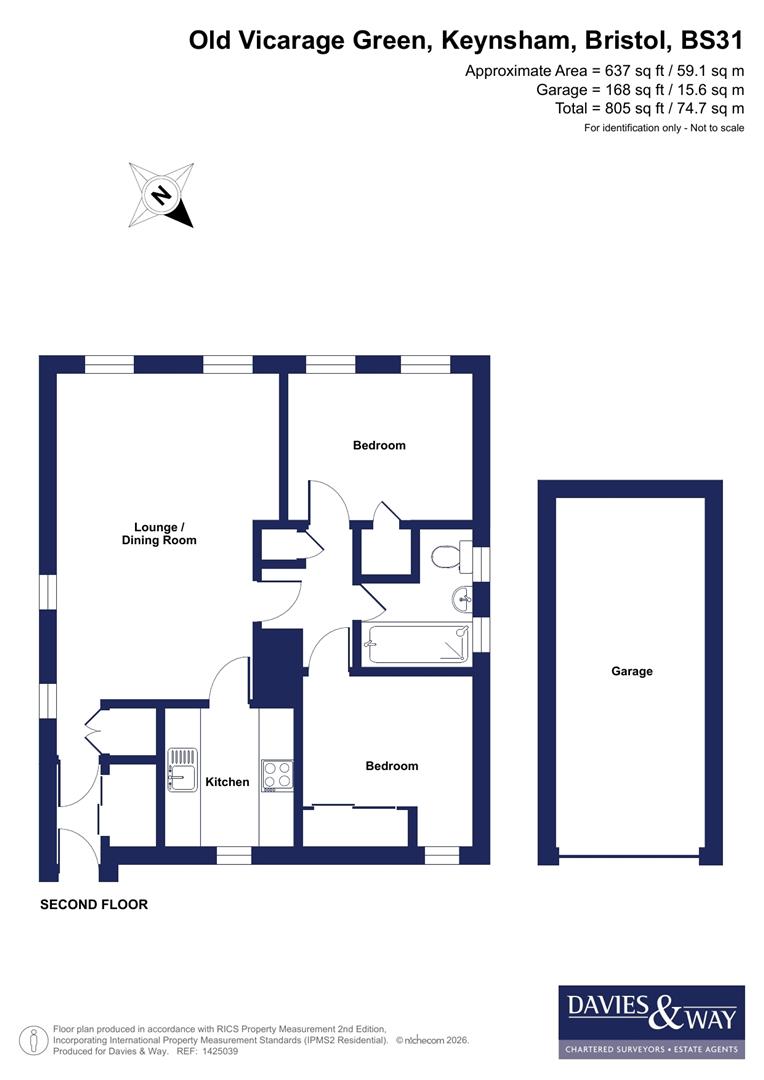 25, Old Vicarage Green, Bristol floorplan