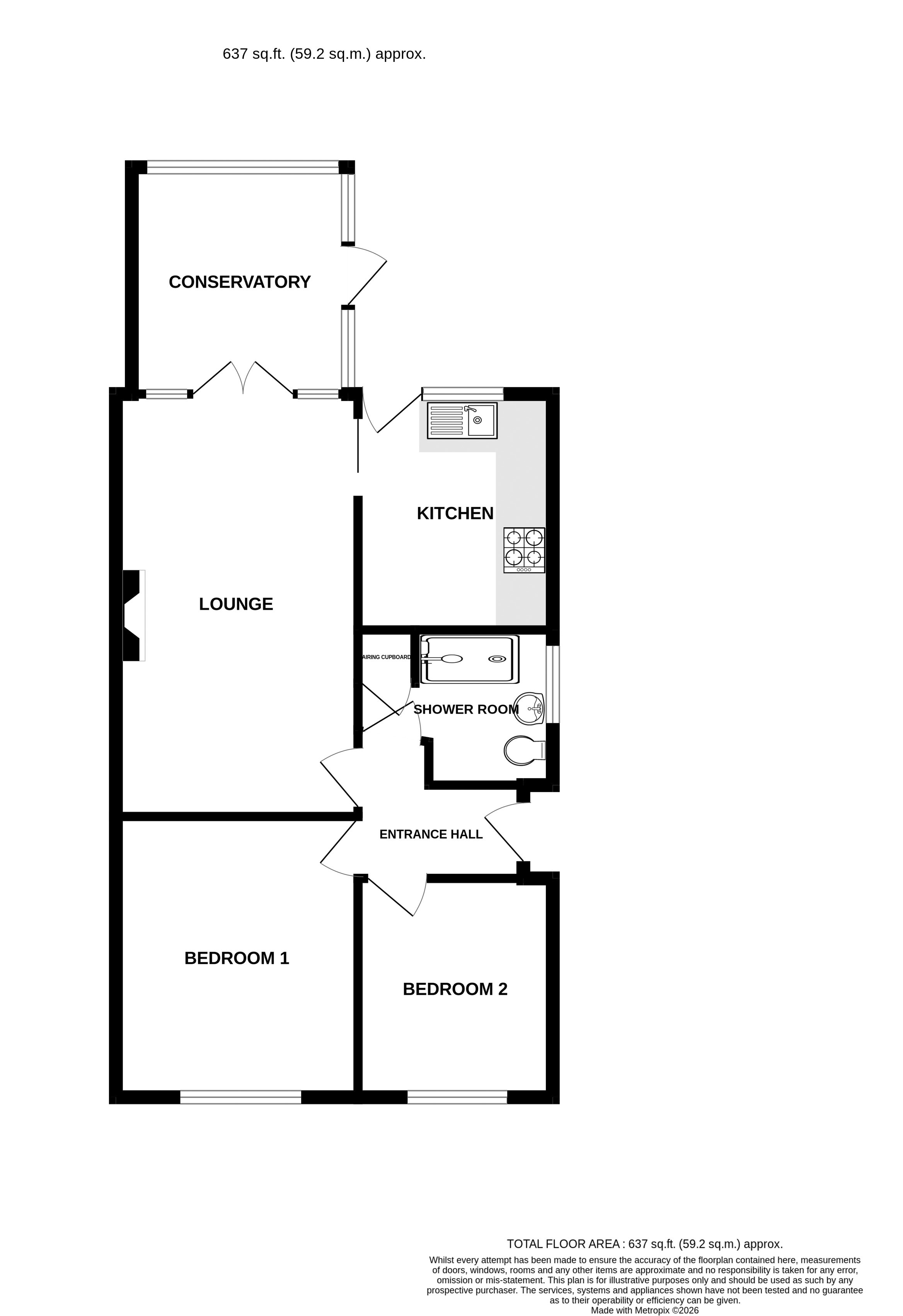 15, Rectory Road, Colchester floorplan
