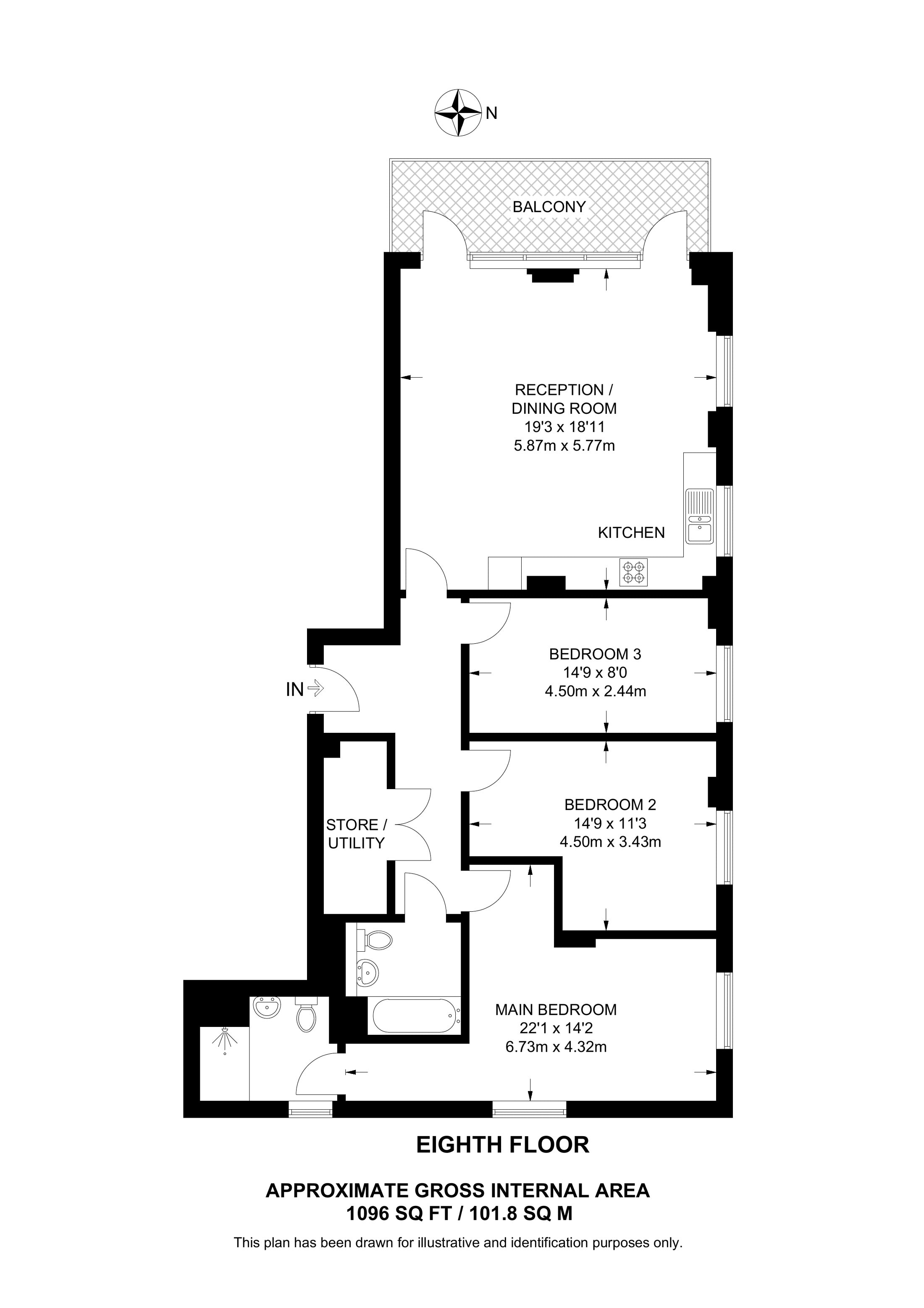 Regency Heights, Park Royal floorplan