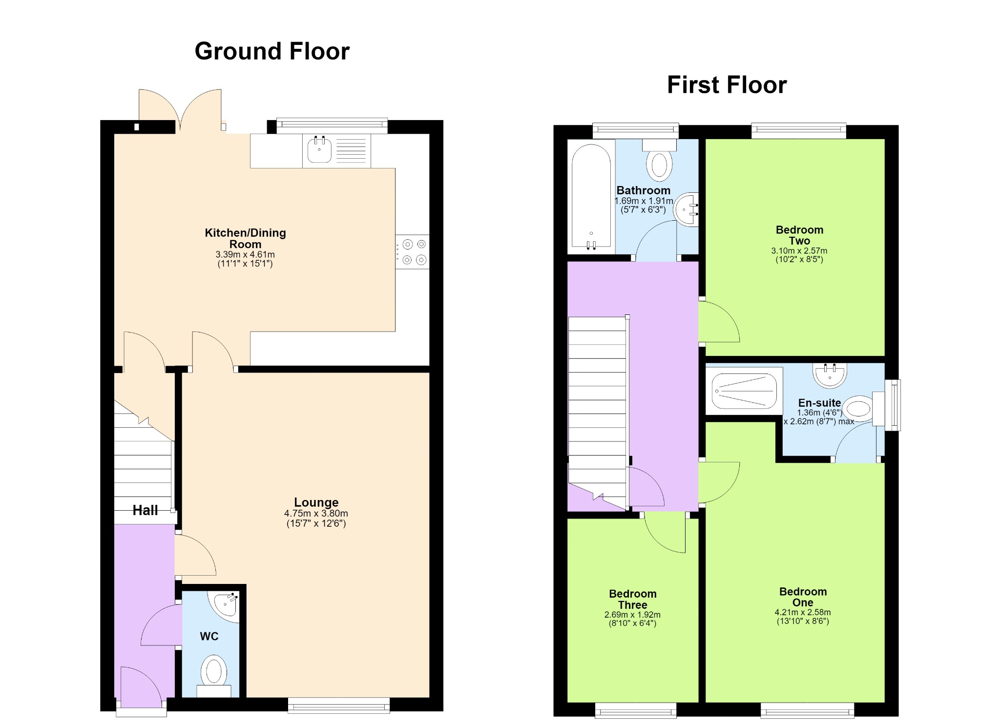 5, Haswell Road, Northamptonshire floorplan