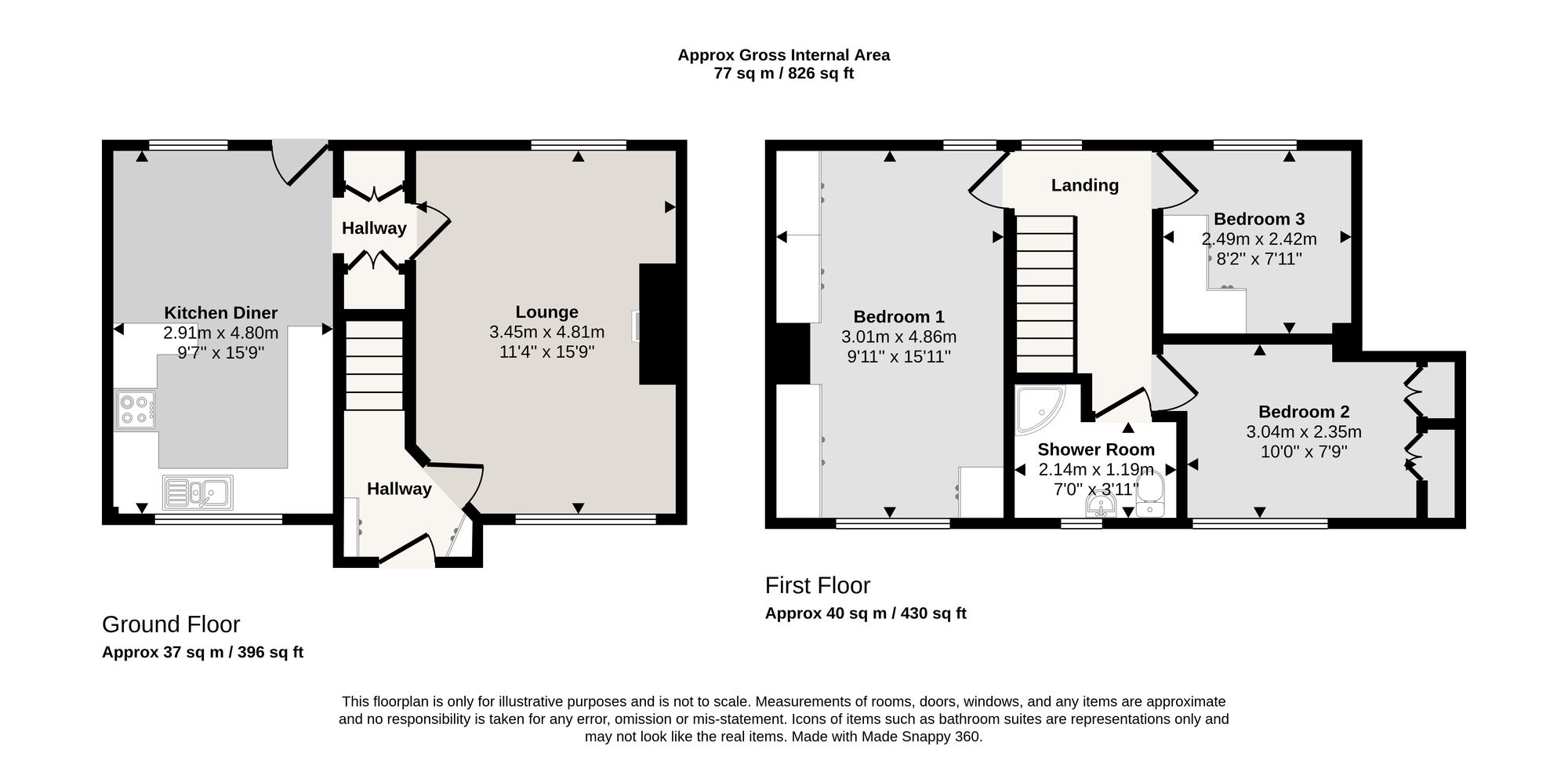 40 Addison Road, Manchester floorplan