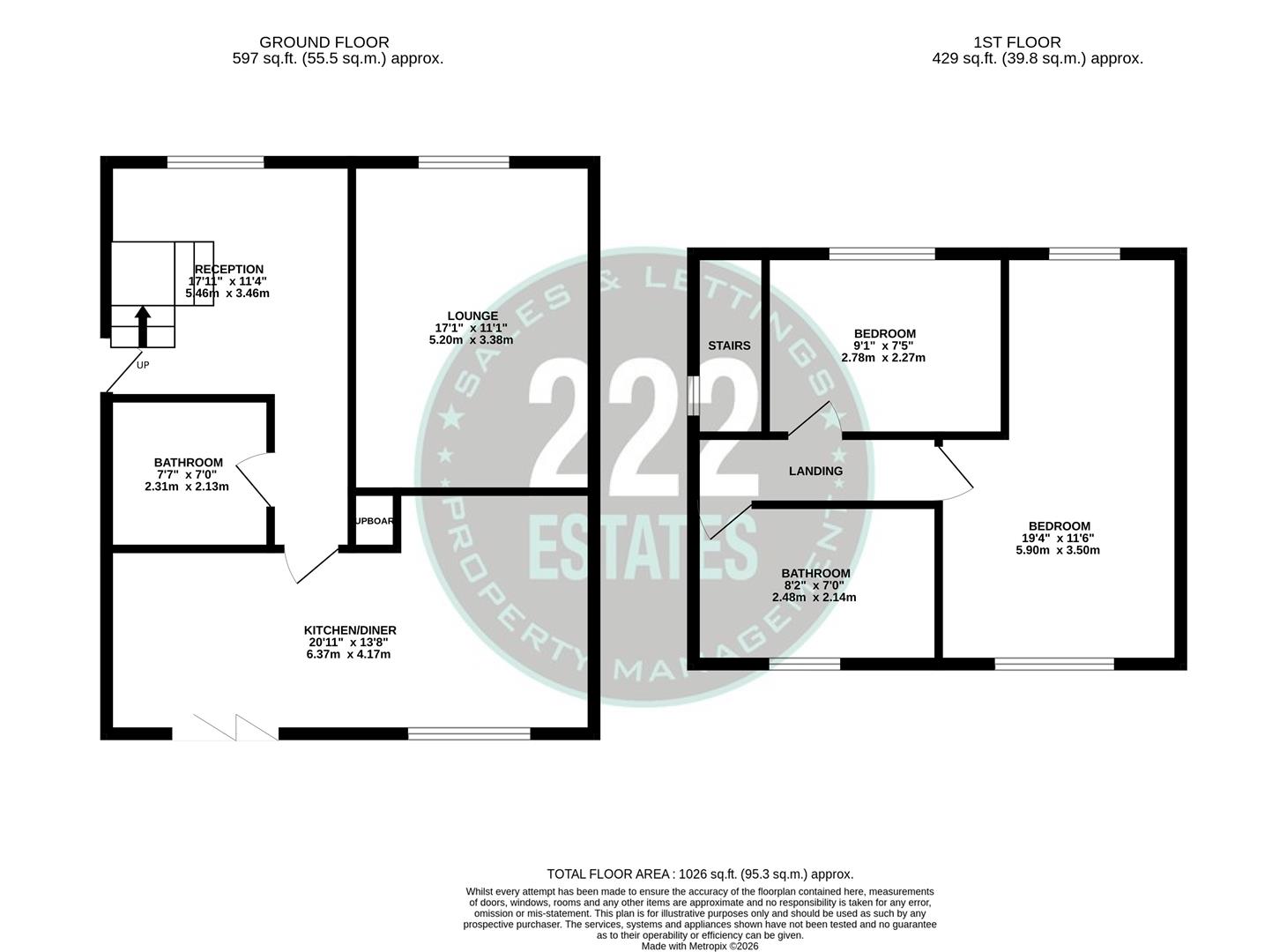 49, Cranborne Avenue, Warrington floorplan