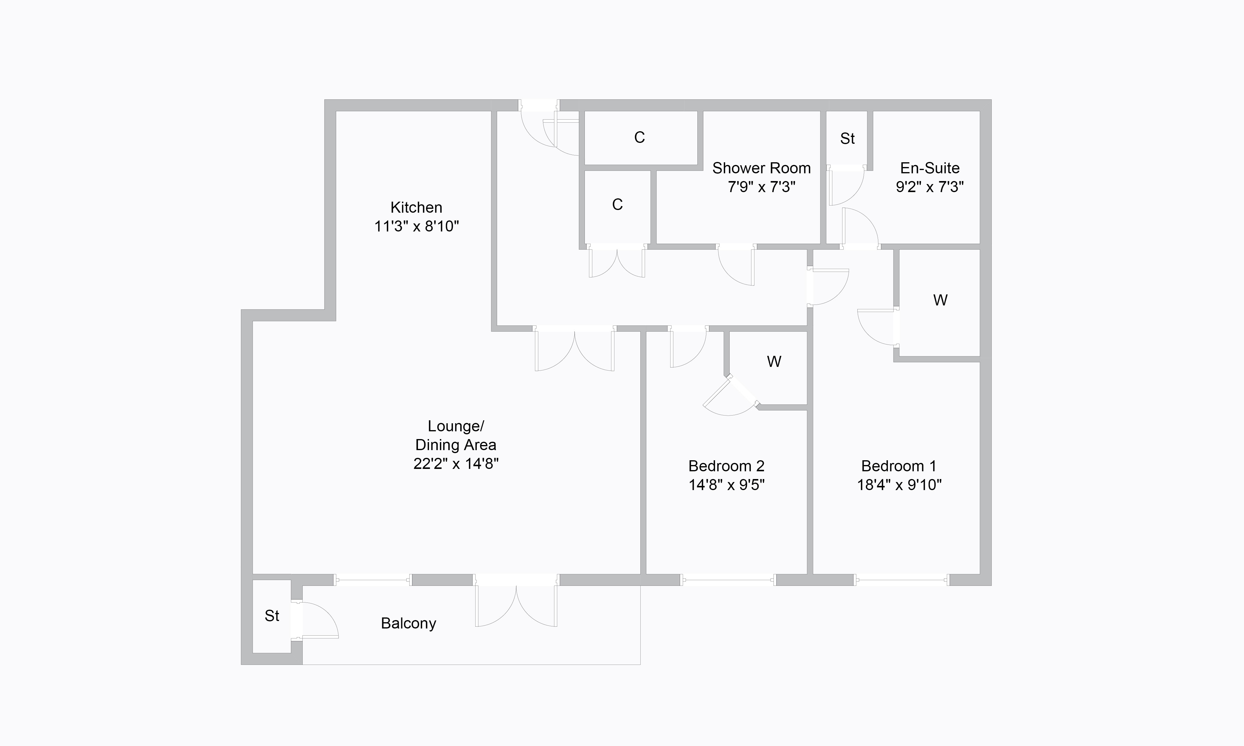 2 Bedrooms Flat for sale in Canniesburn Drive, Apartment 20, Bearsden, East Dunbartonshire G61
