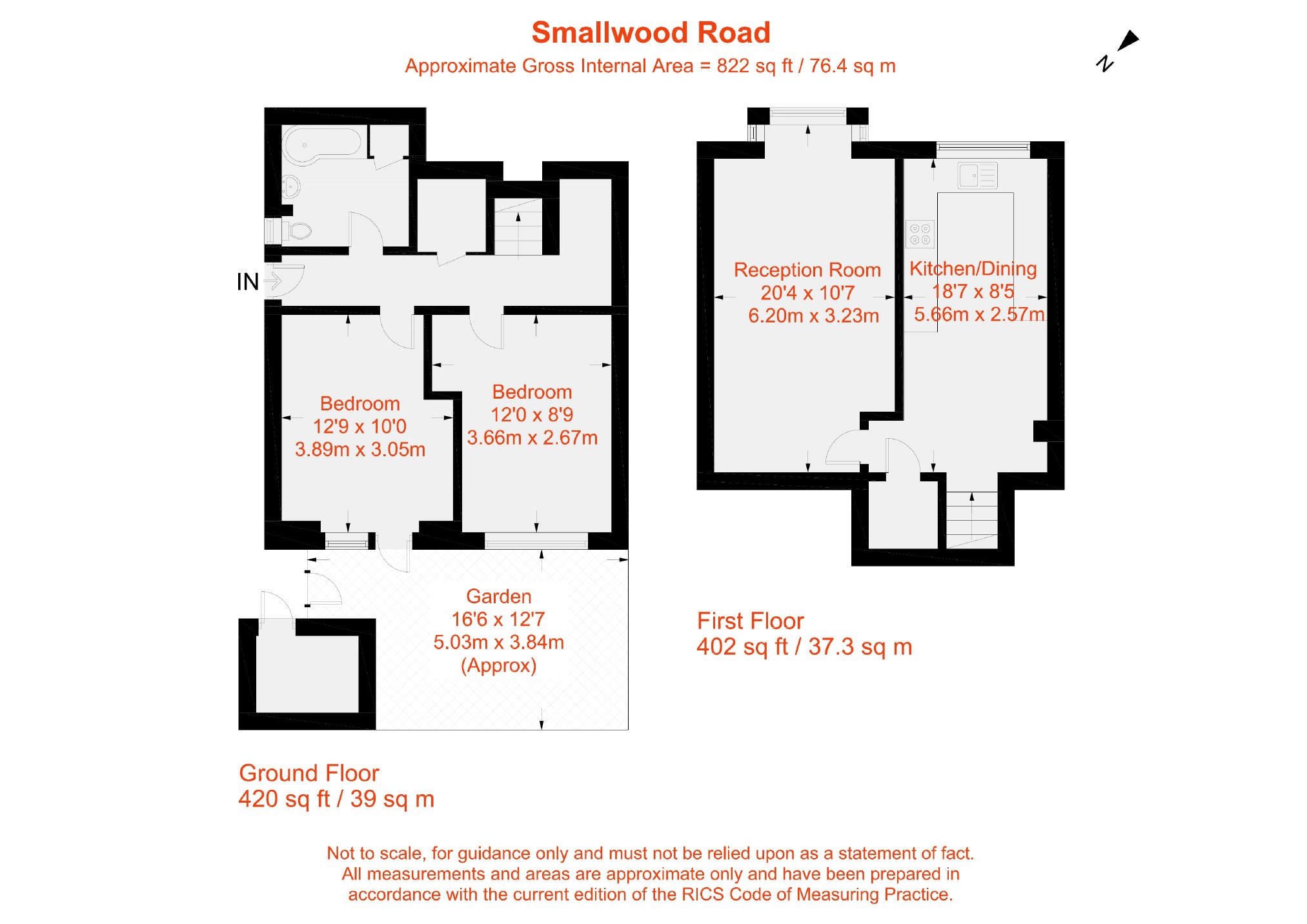 2 Bedrooms Flat to rent in Smallwood Road, Tooting, London SW17