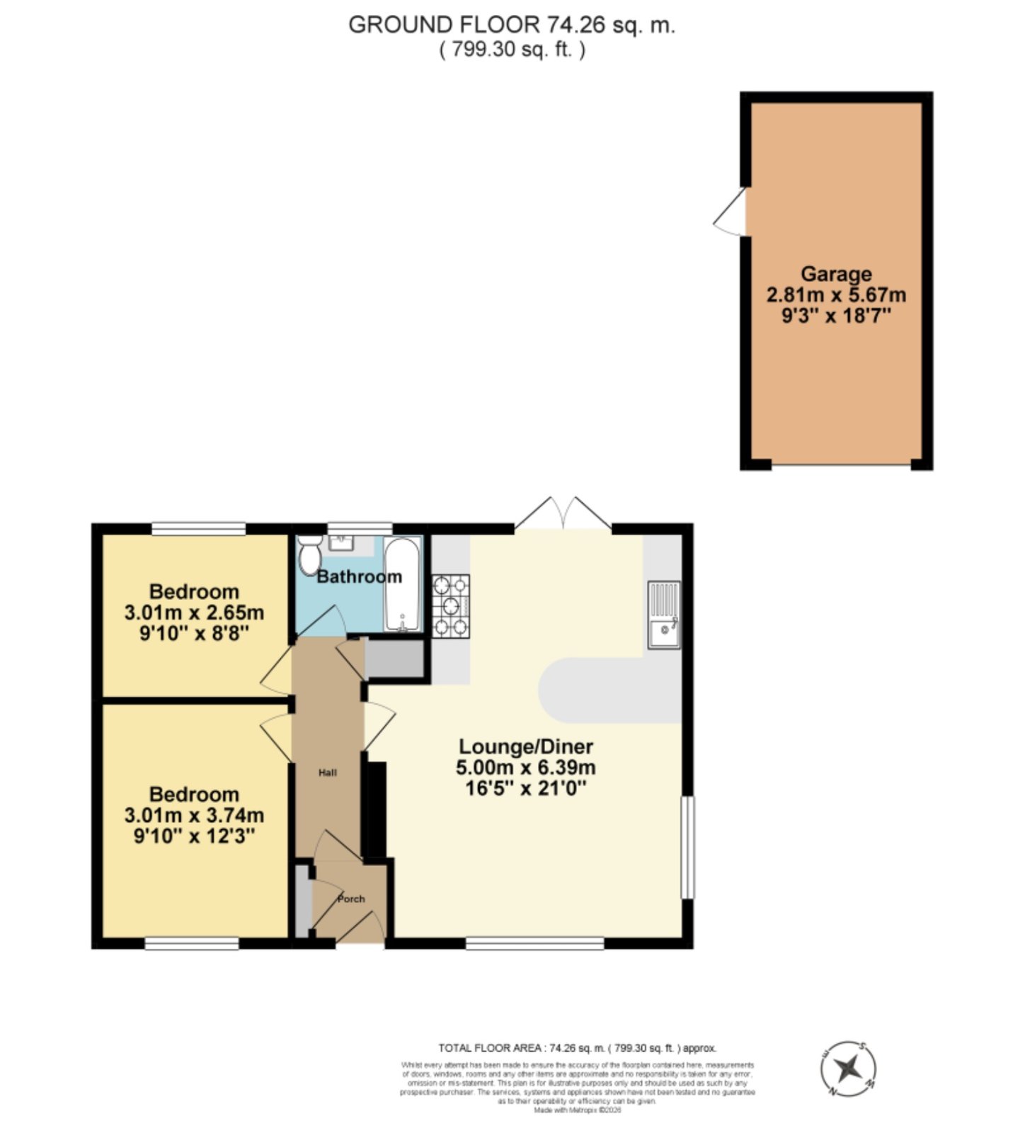 10, Guilford Avenue, Dover floorplan