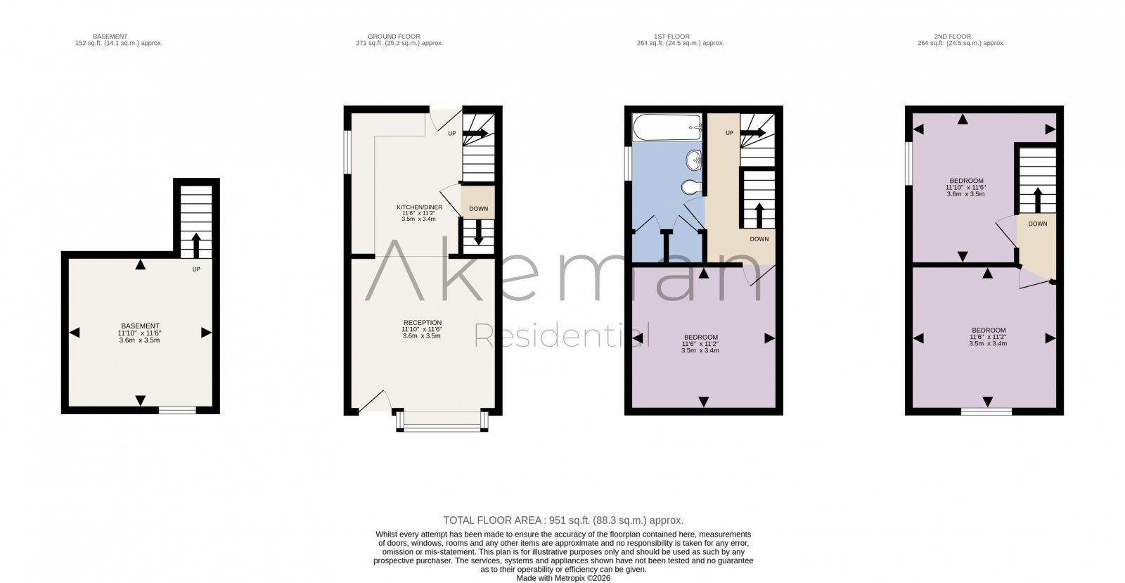 15, Church Road, Ivinghoe floorplan
