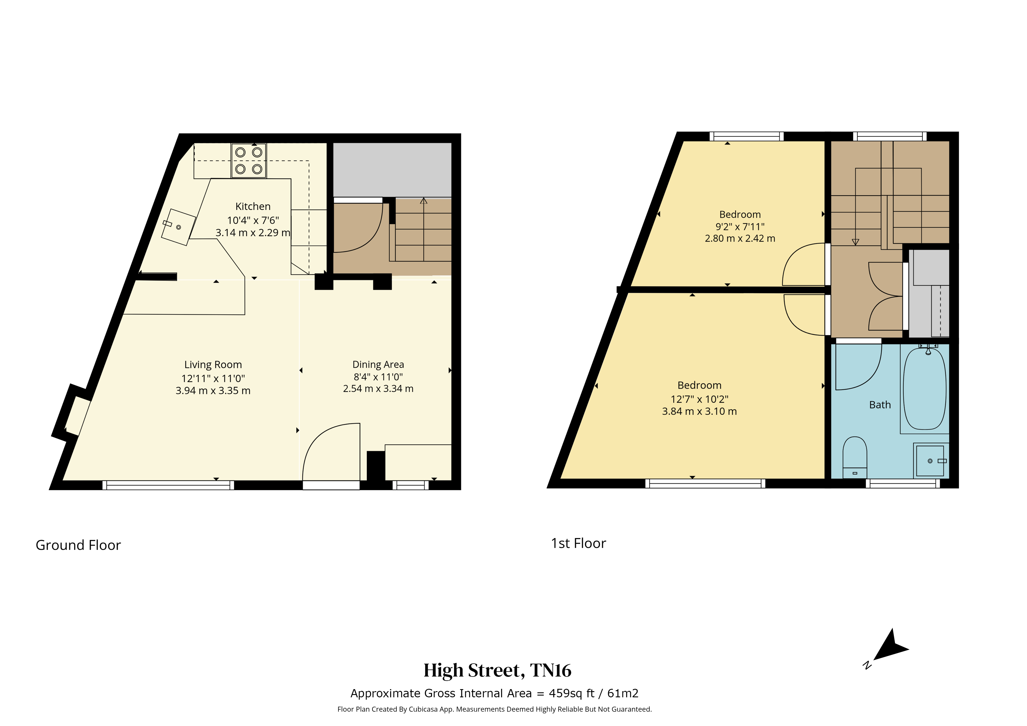 27A,, High Street, Kent floorplan