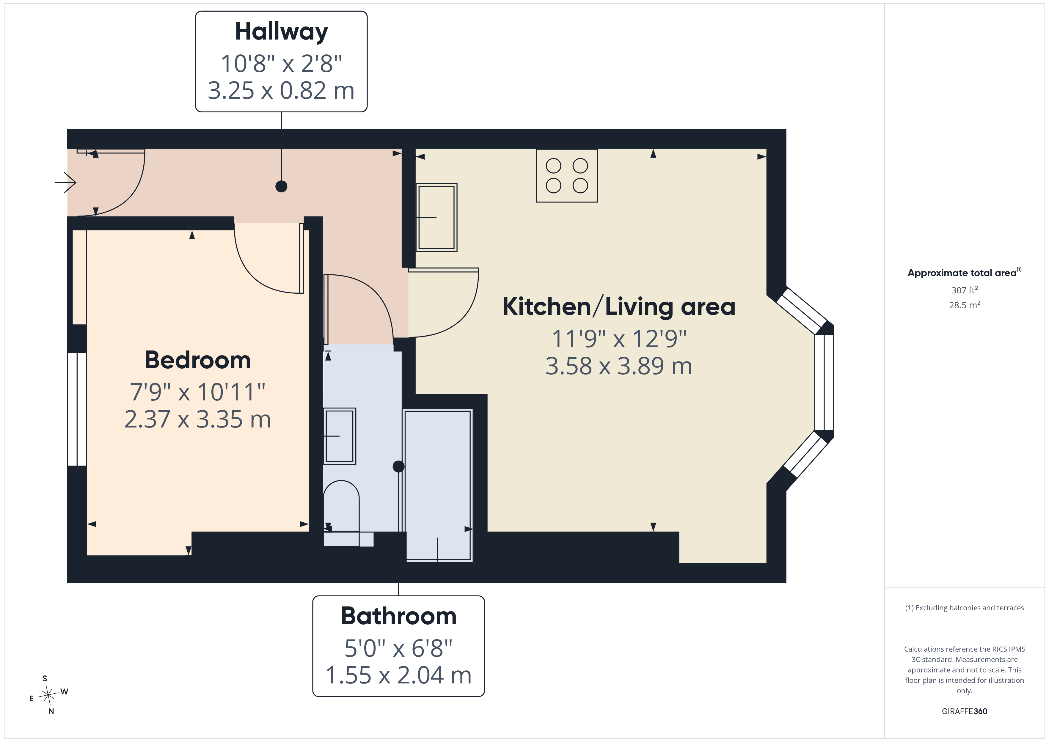 Kensington Street, Brighton floorplan