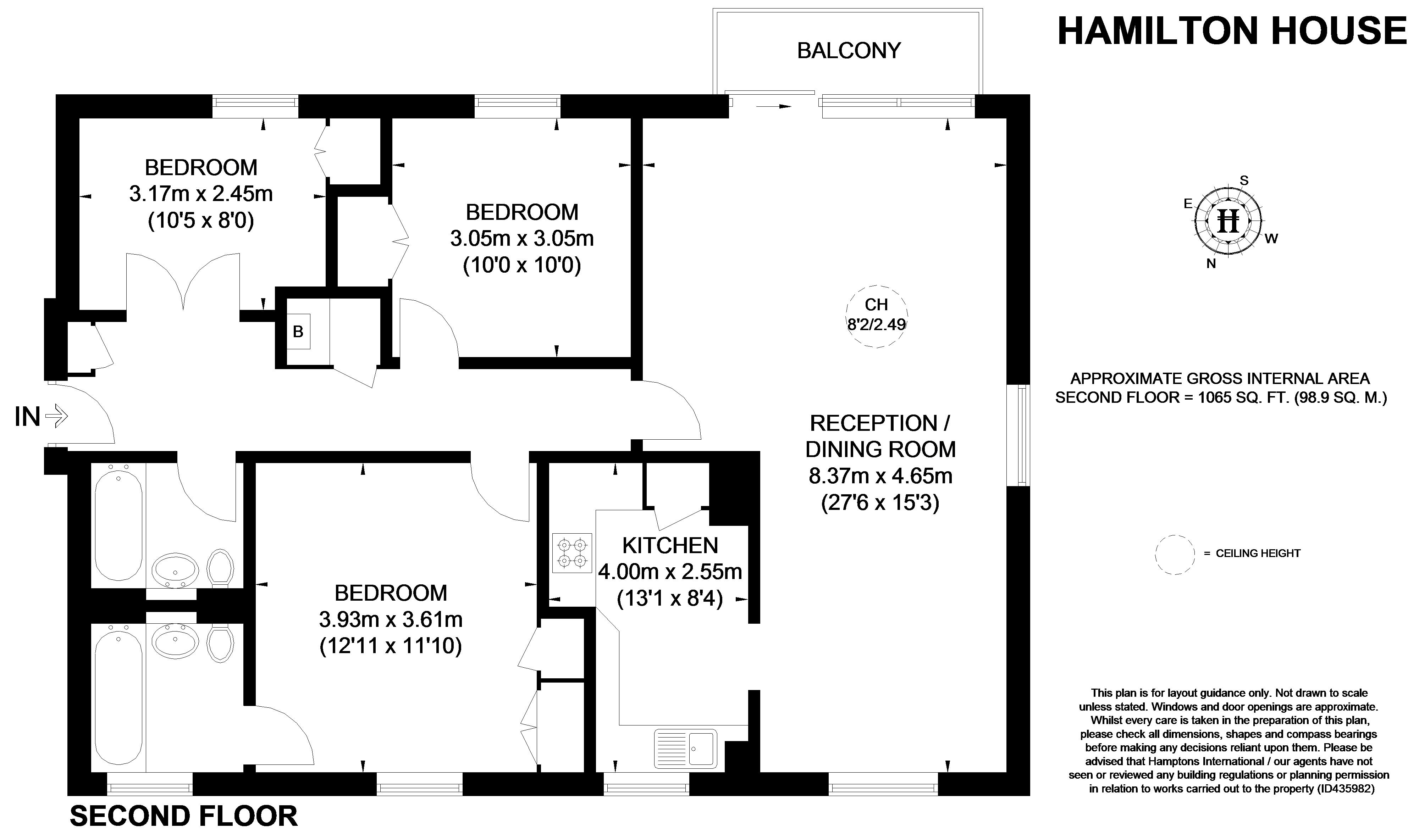 3 Bedrooms Flat to rent in Vicarage Gate, London W8