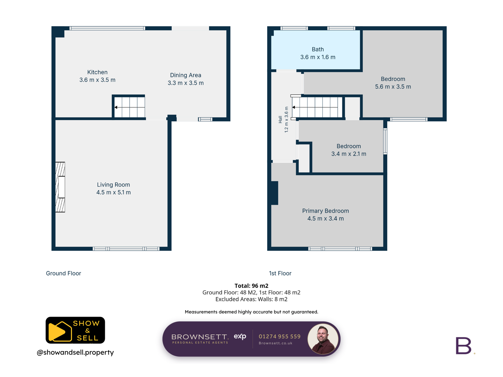 3, Hillcrest Road, Bradford floorplan