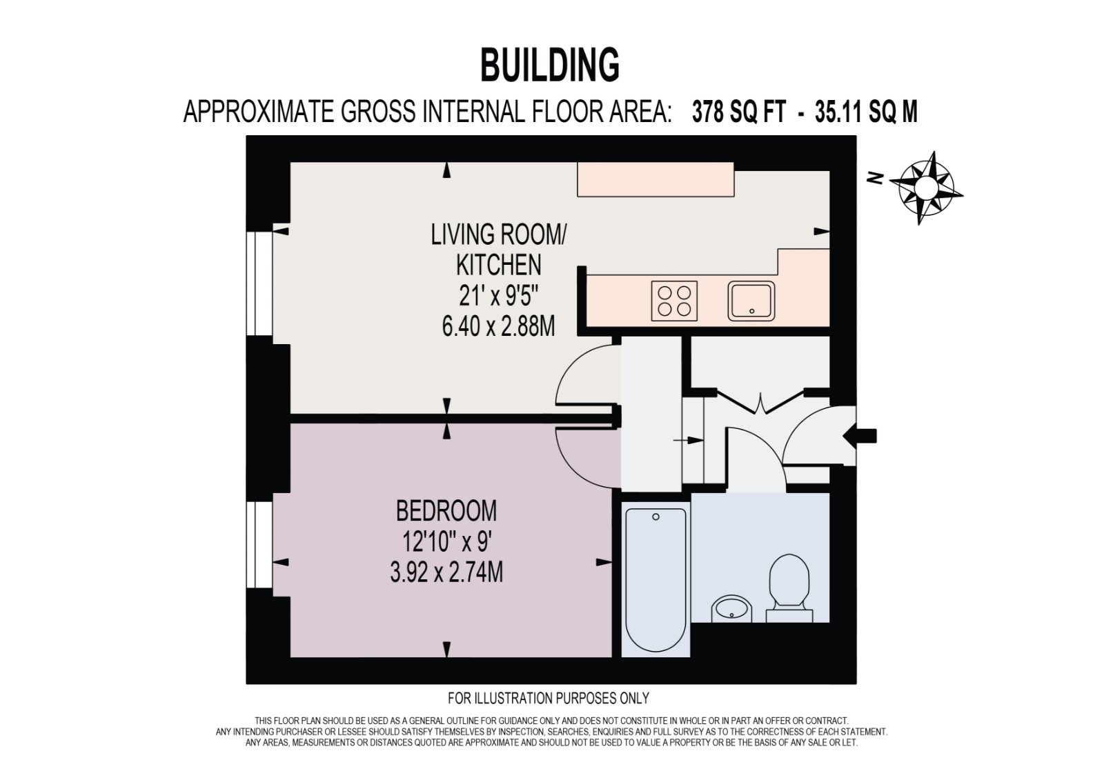 Flat 35, Building 22,, Cadogan Road, London floorplan