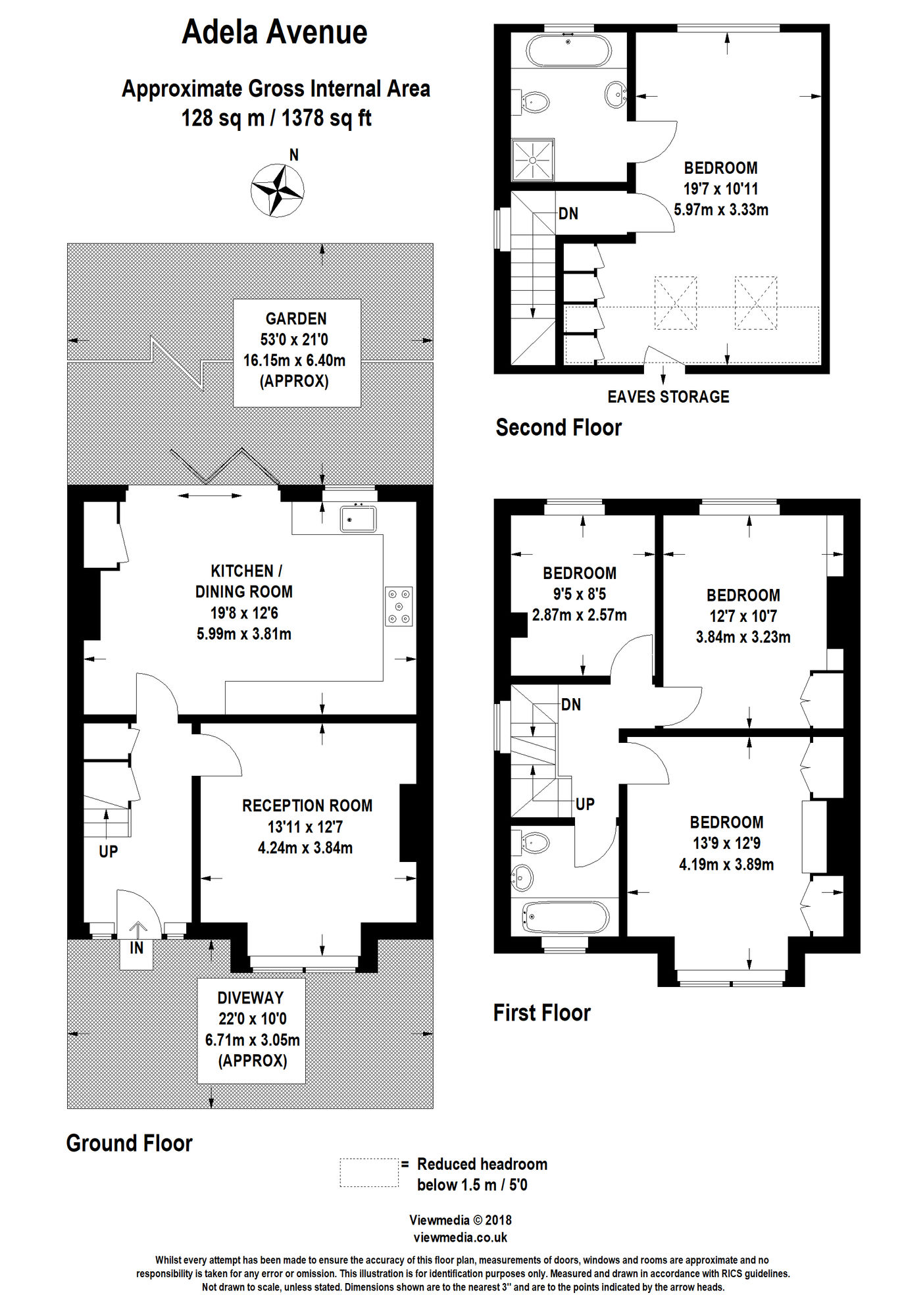 4 Bedrooms Terraced house for sale in Adela Avenue, New Malden KT3