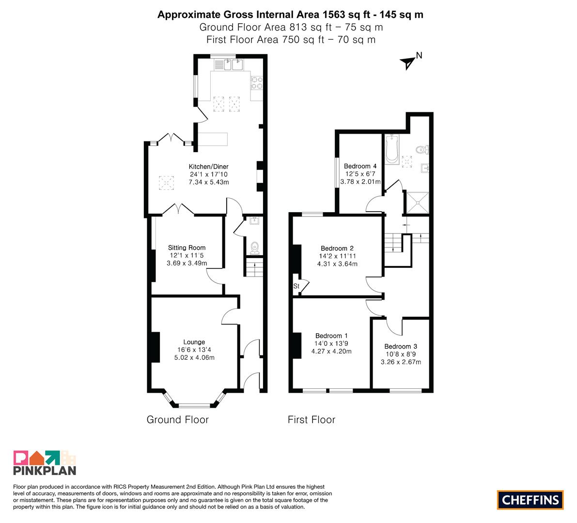 3, Herbert Street, Cambridge floorplan