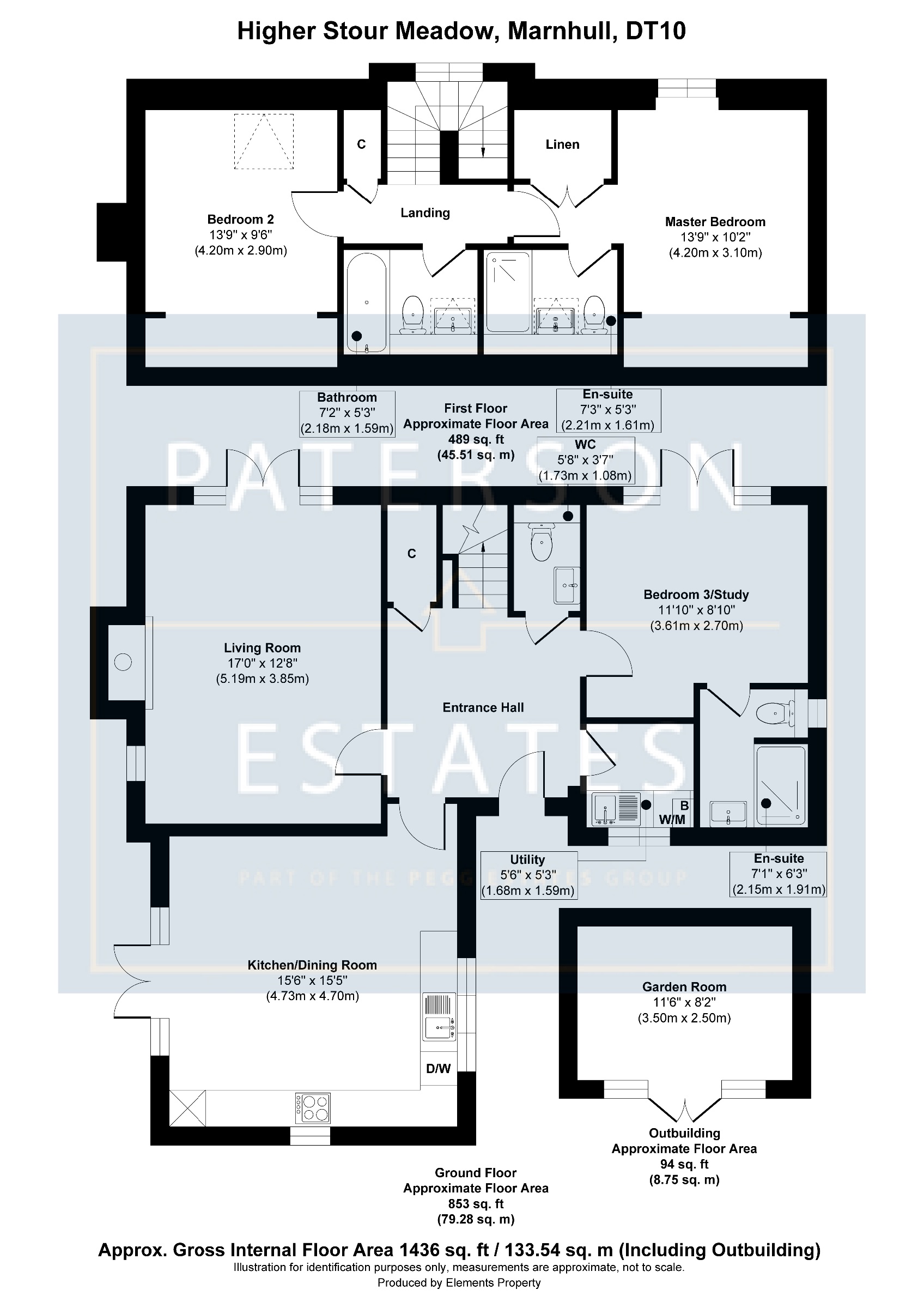1 Higher Stour Meadow, Sturminster Newton floorplan