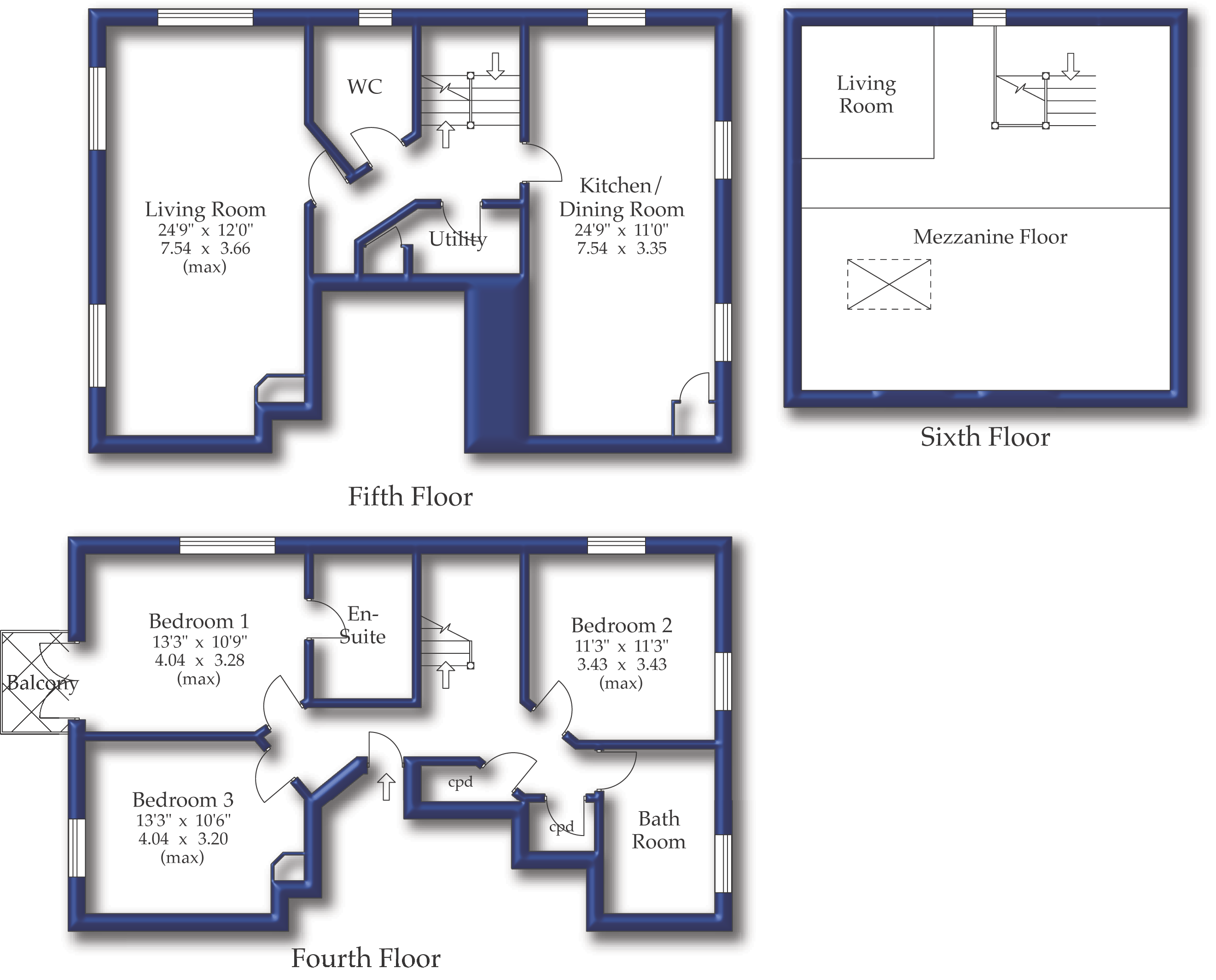 Apartment 8, Moorland Ridge, 1, Butler Lane, Shipley floorplan