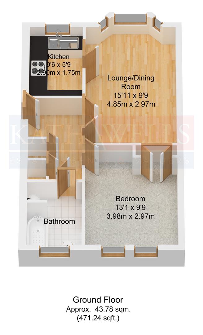 51, Whitehall Green, Leeds floorplan