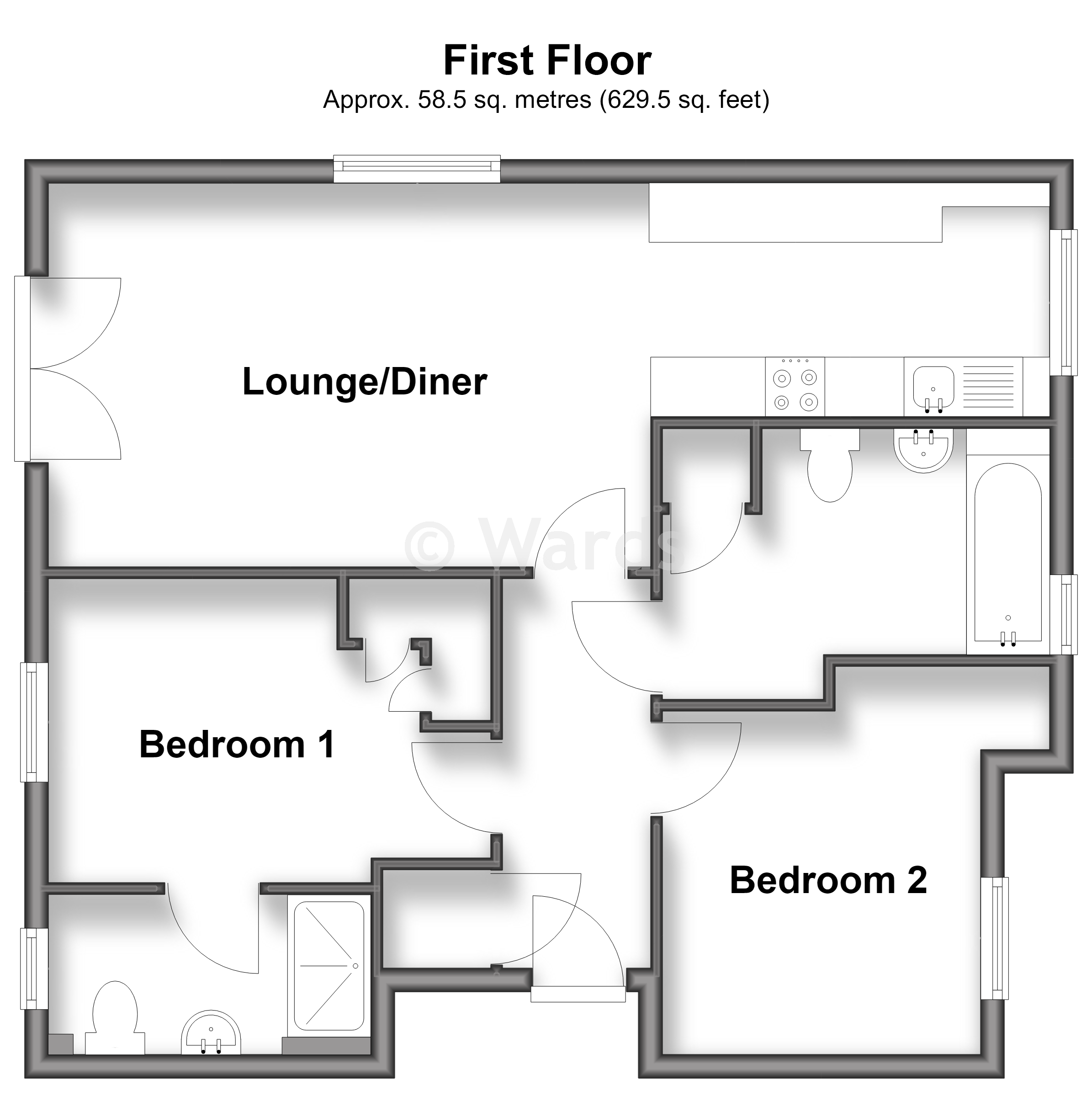 38, Hawley Drive, West Malling floorplan