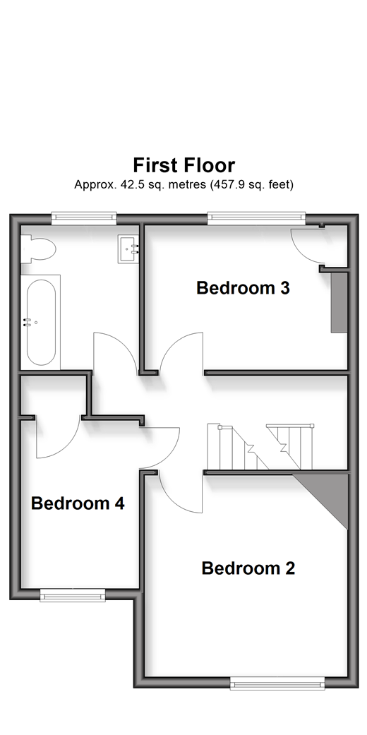 Henry Avenue, Rustington floorplan