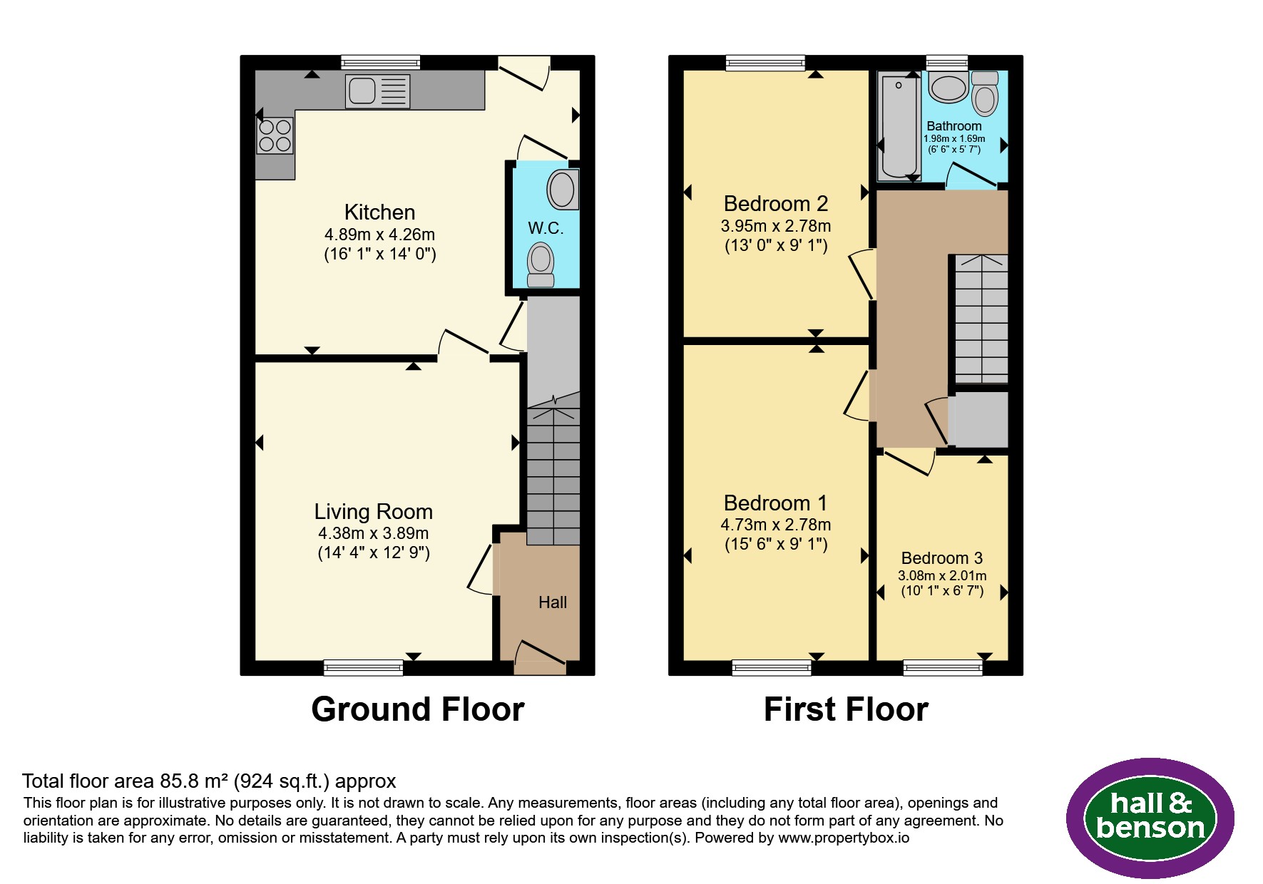 35, Morewood Drive, ALFRETON floorplan