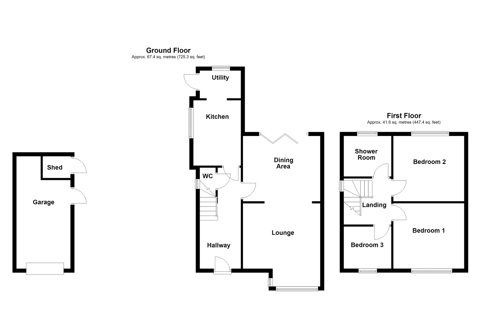 20, Fairways, Bridgend floorplan