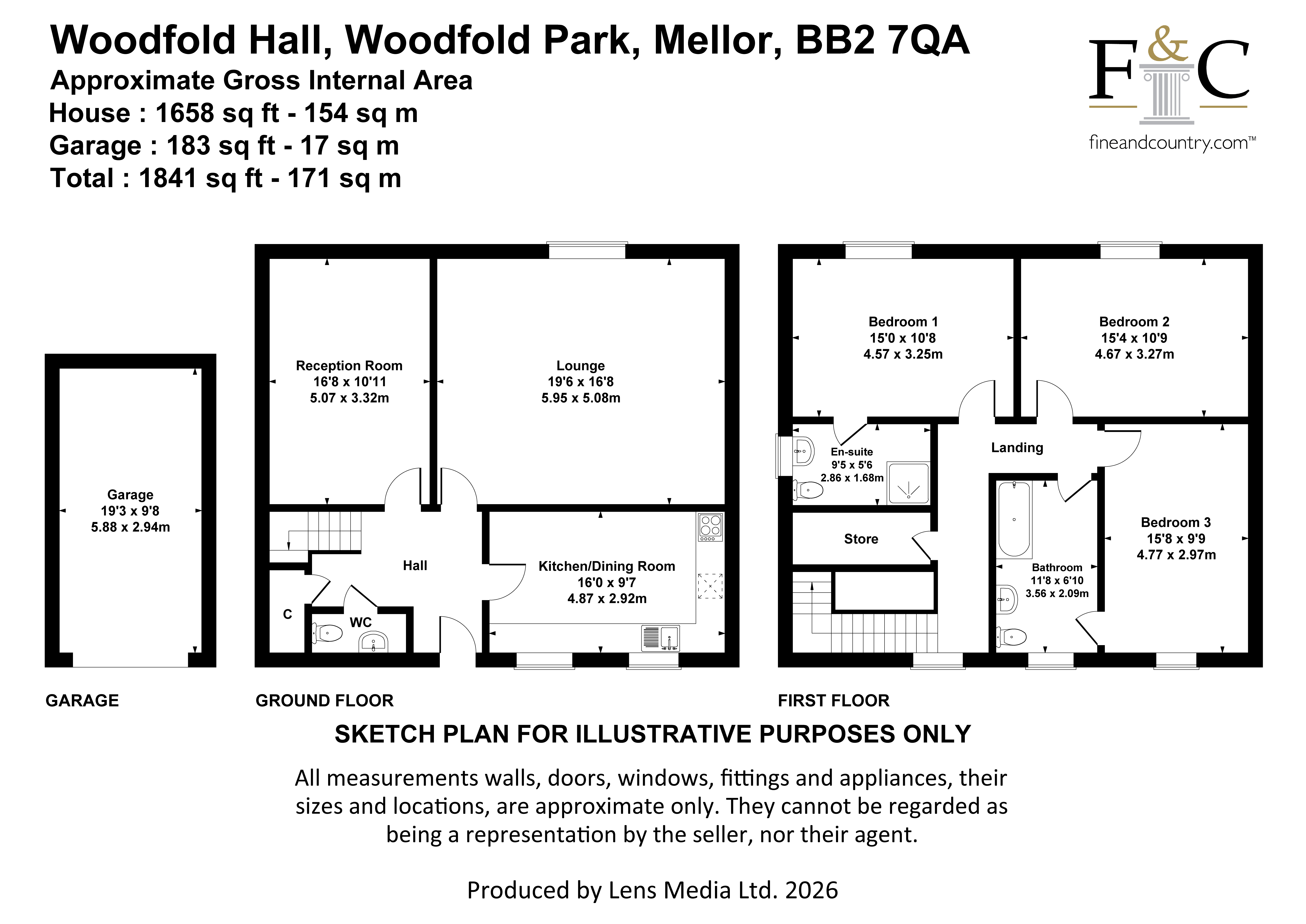 9 Woodfold Hall,, Woodfold Park, Mellor floorplan