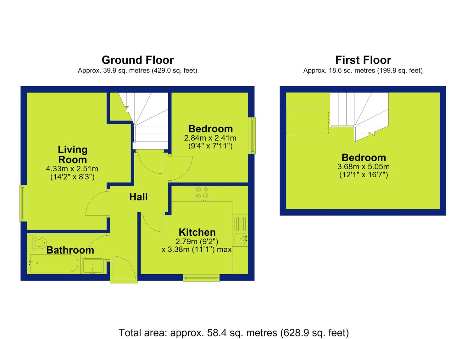 Flat 11, 51-53, Musters Road, Nottingham floorplan