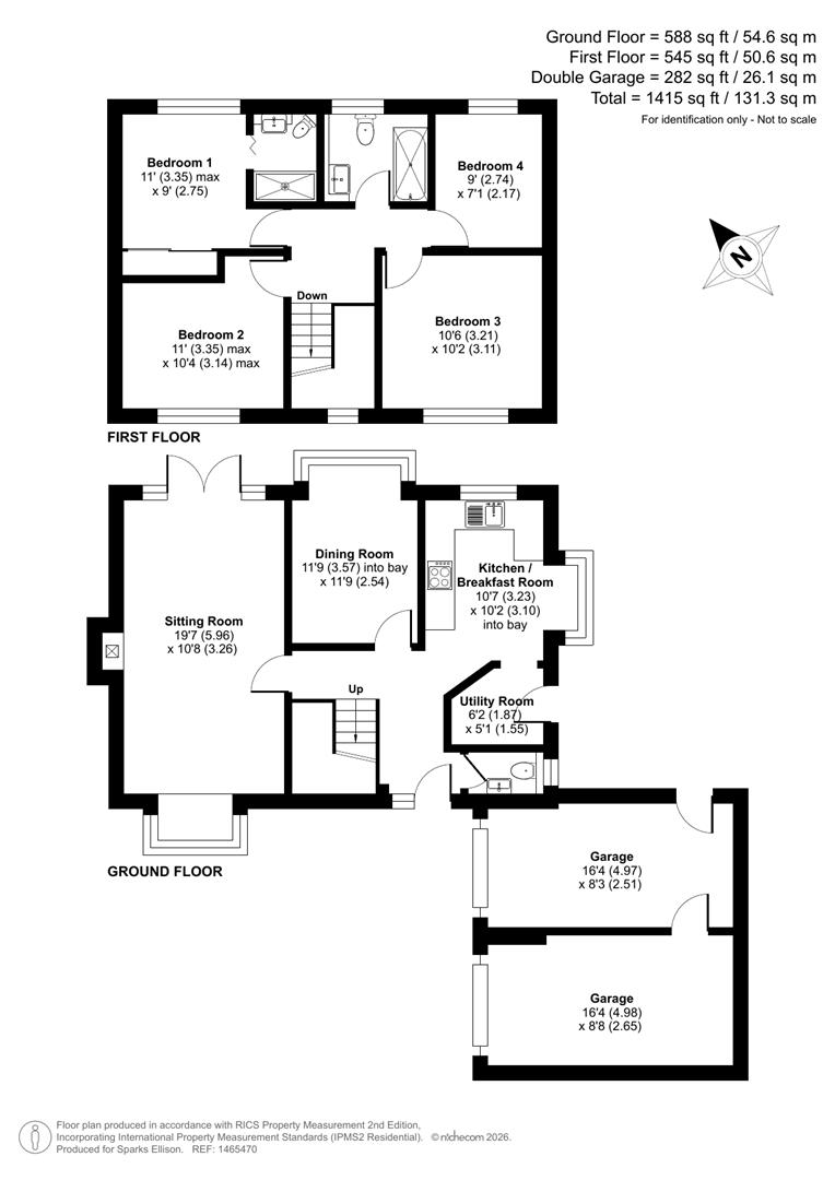 18, Tees Close, Chandler's Ford floorplan