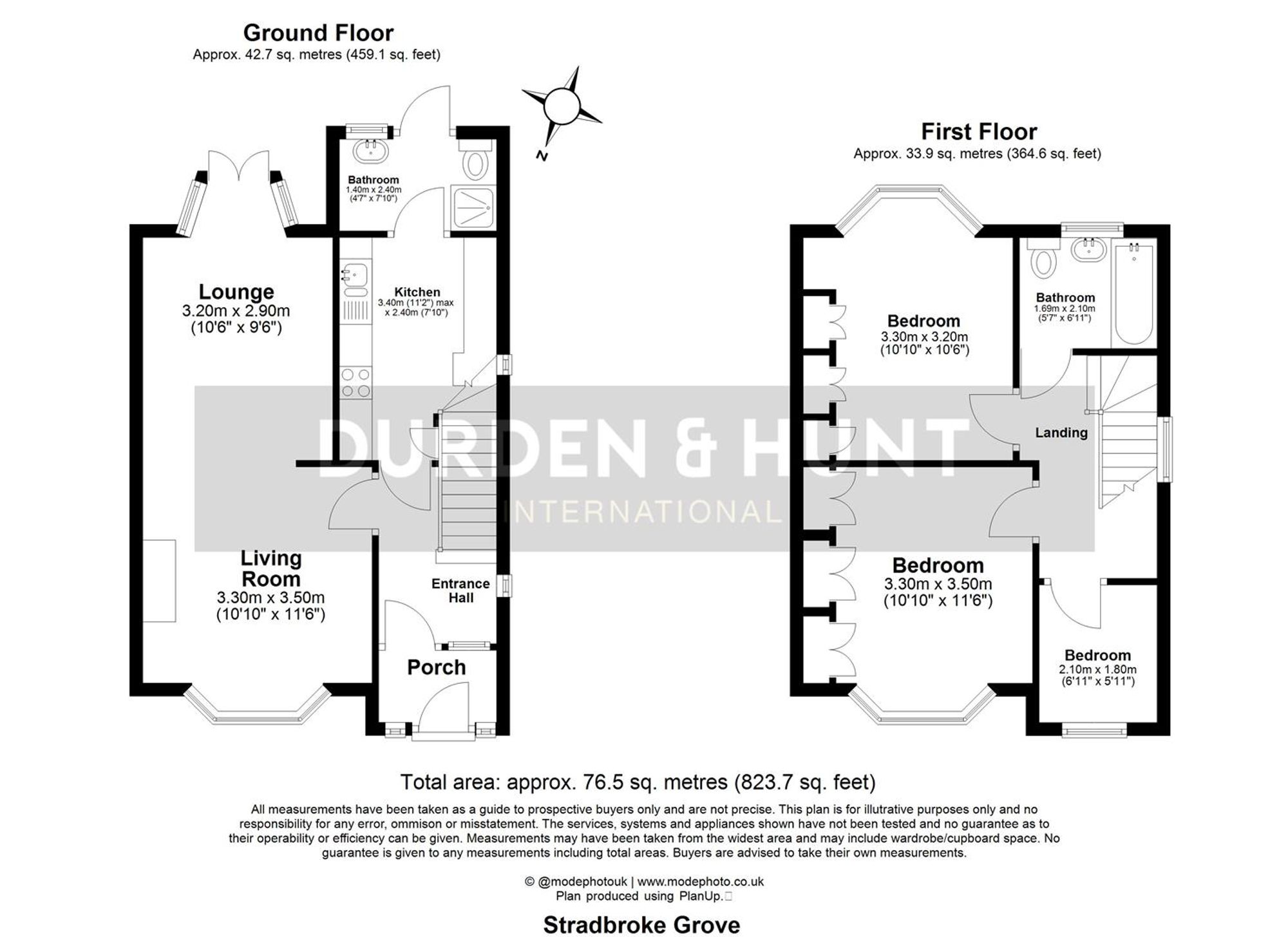 46 Stradbroke Grove, Ilford floorplan
