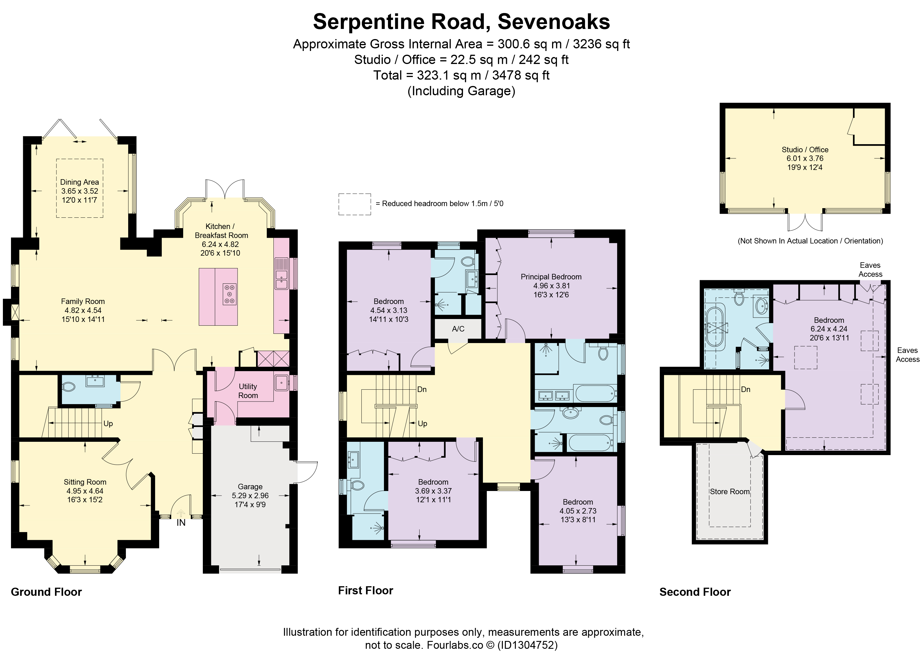 39, Serpentine Road, Sevenoaks floorplan