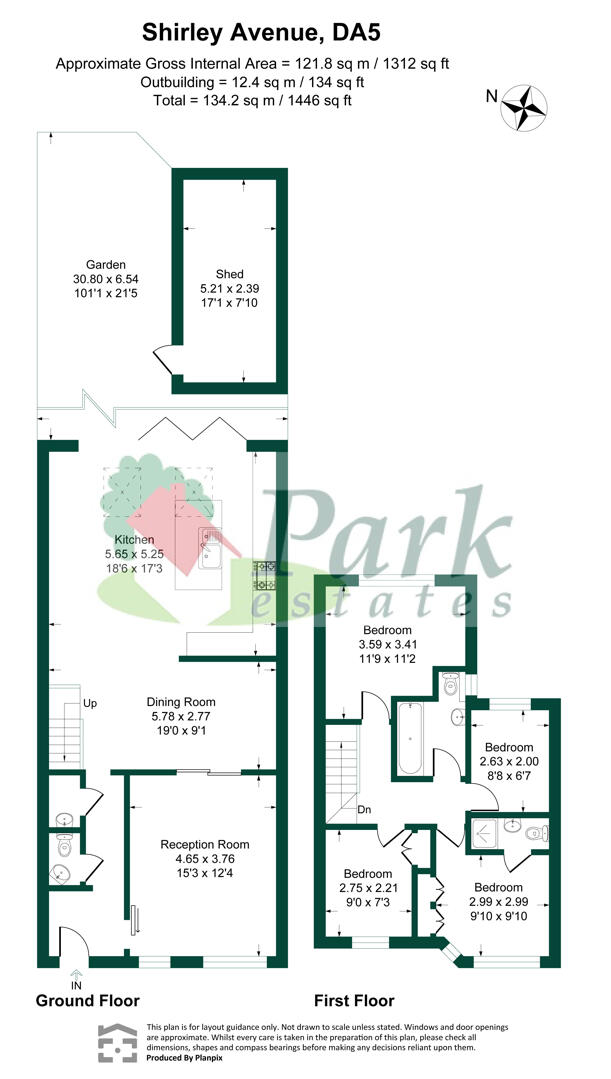 56, Shirley Avenue, Bexley floorplan